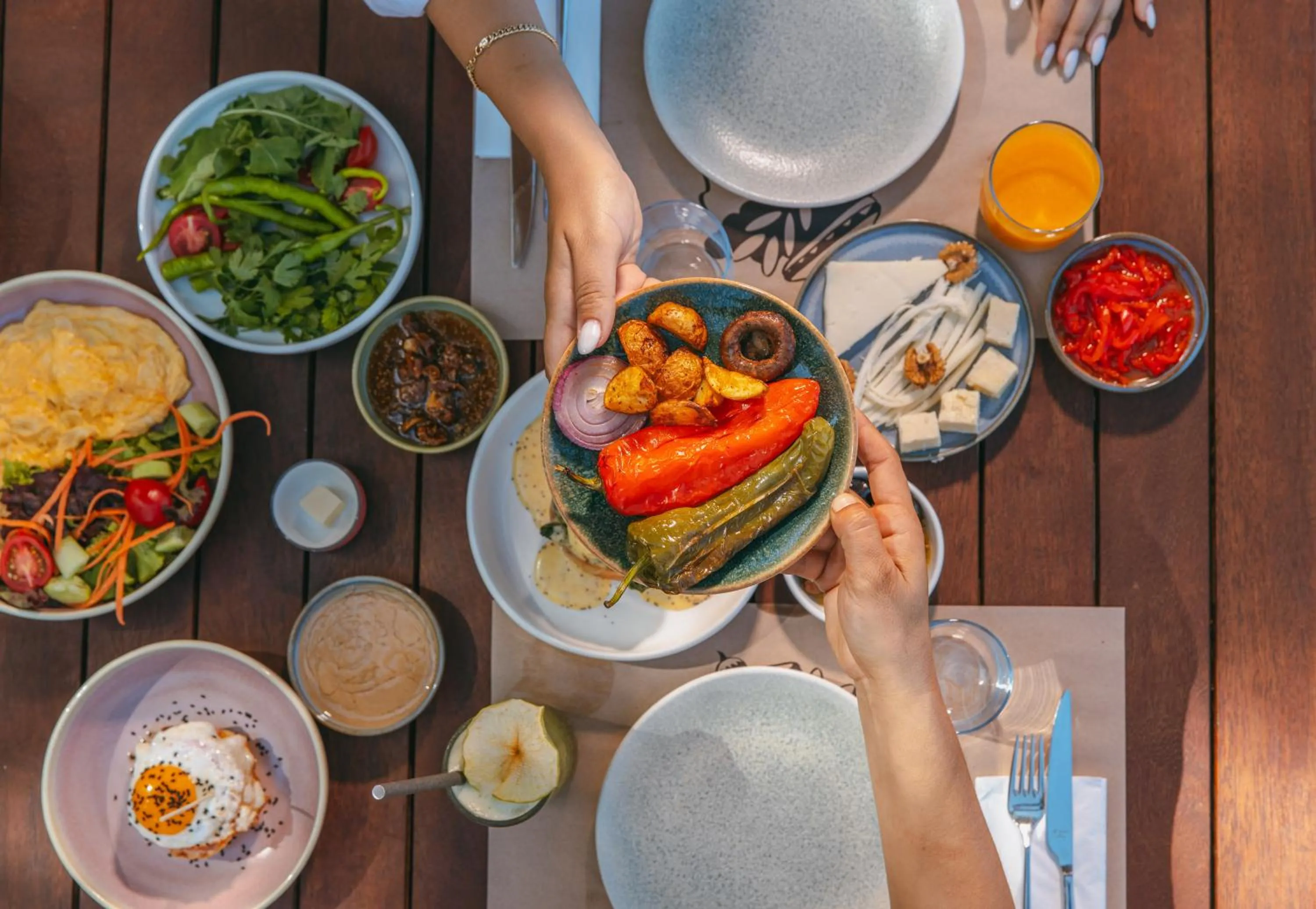 Breakfast in Mavilim Hotel