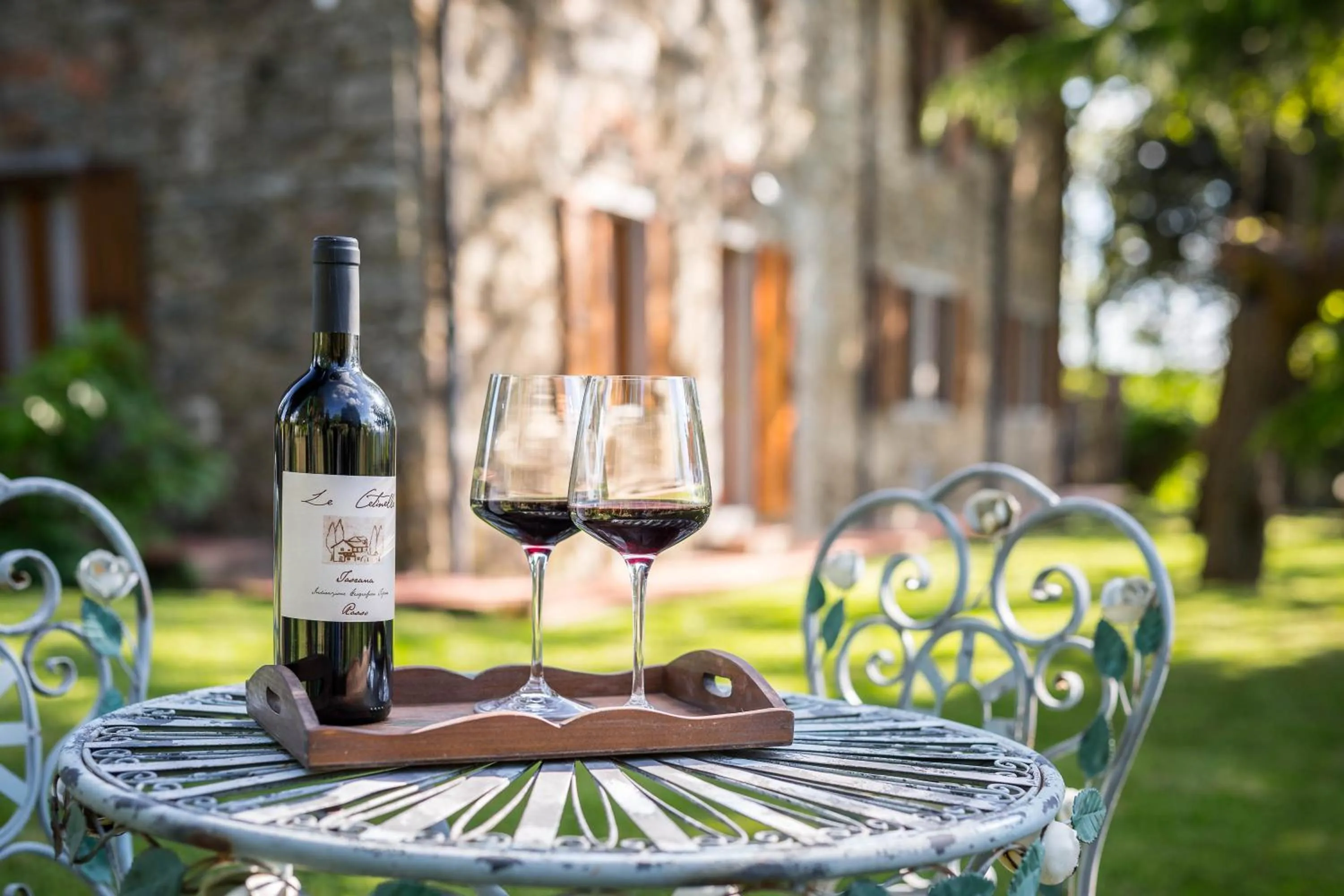 Garden in Le Cetinelle