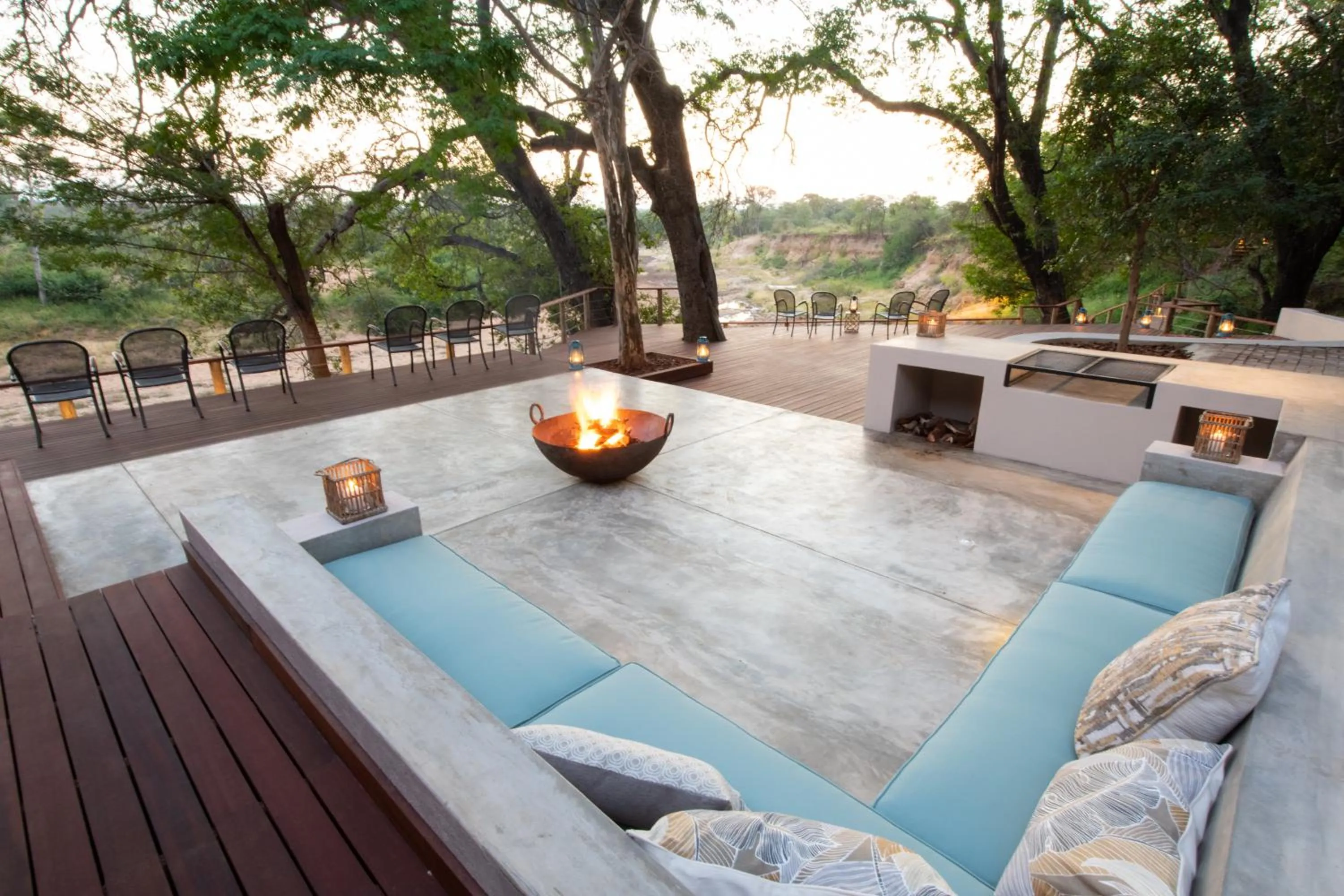 Balcony/Terrace in Nyala Safari Lodge