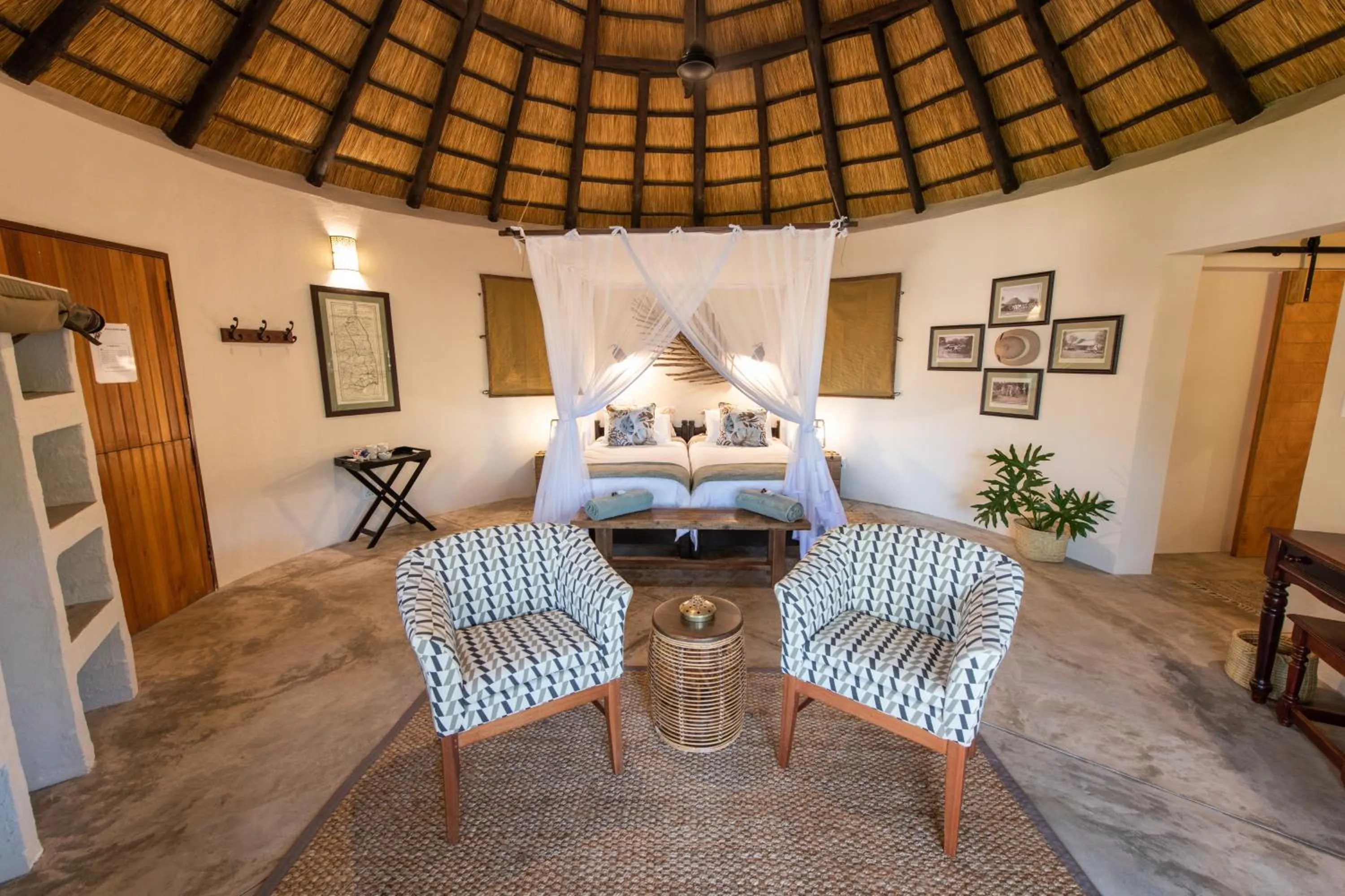 Bedroom in Nyala Safari Lodge