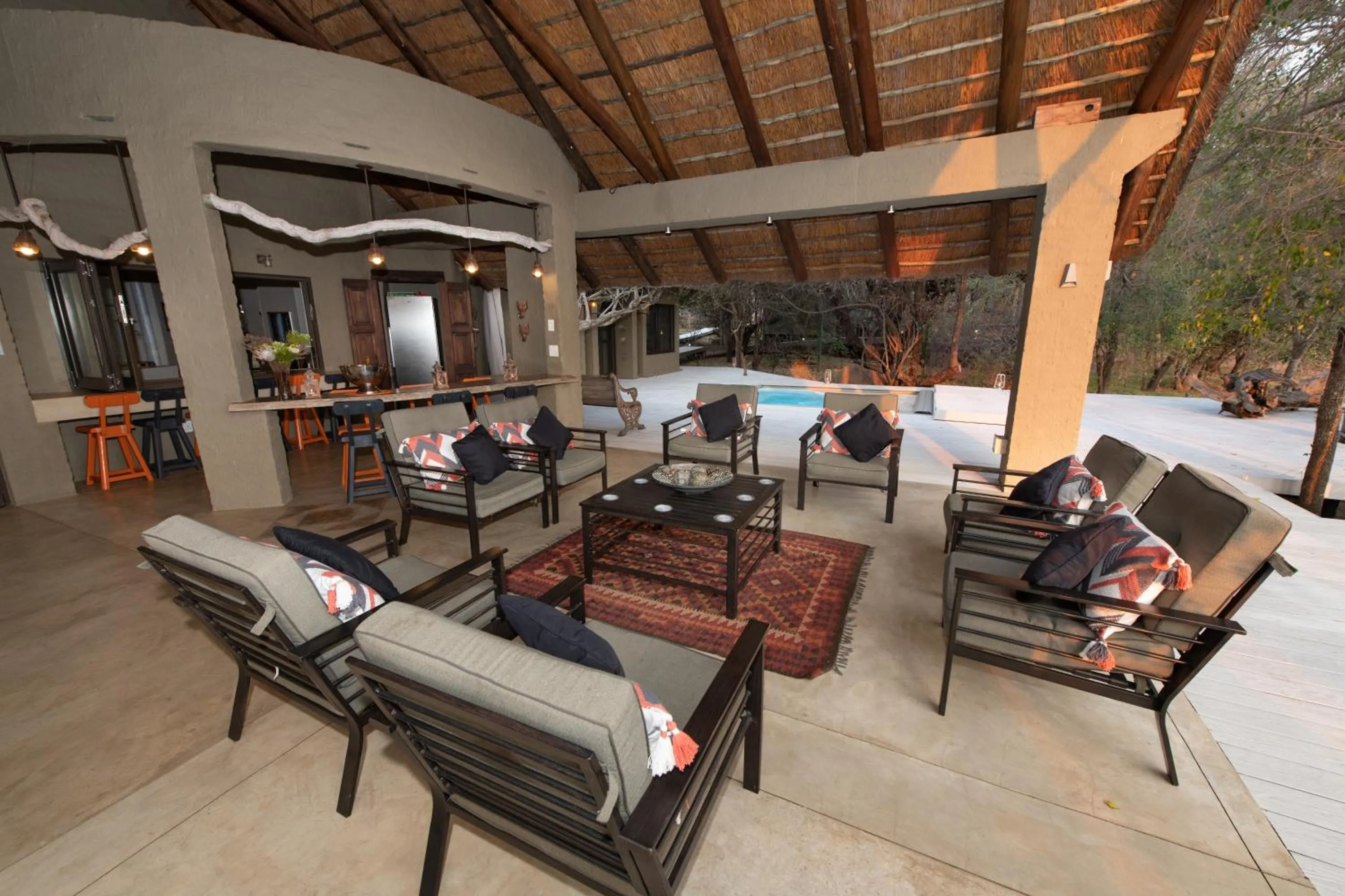 Balcony/Terrace in Nyala Safari Lodge
