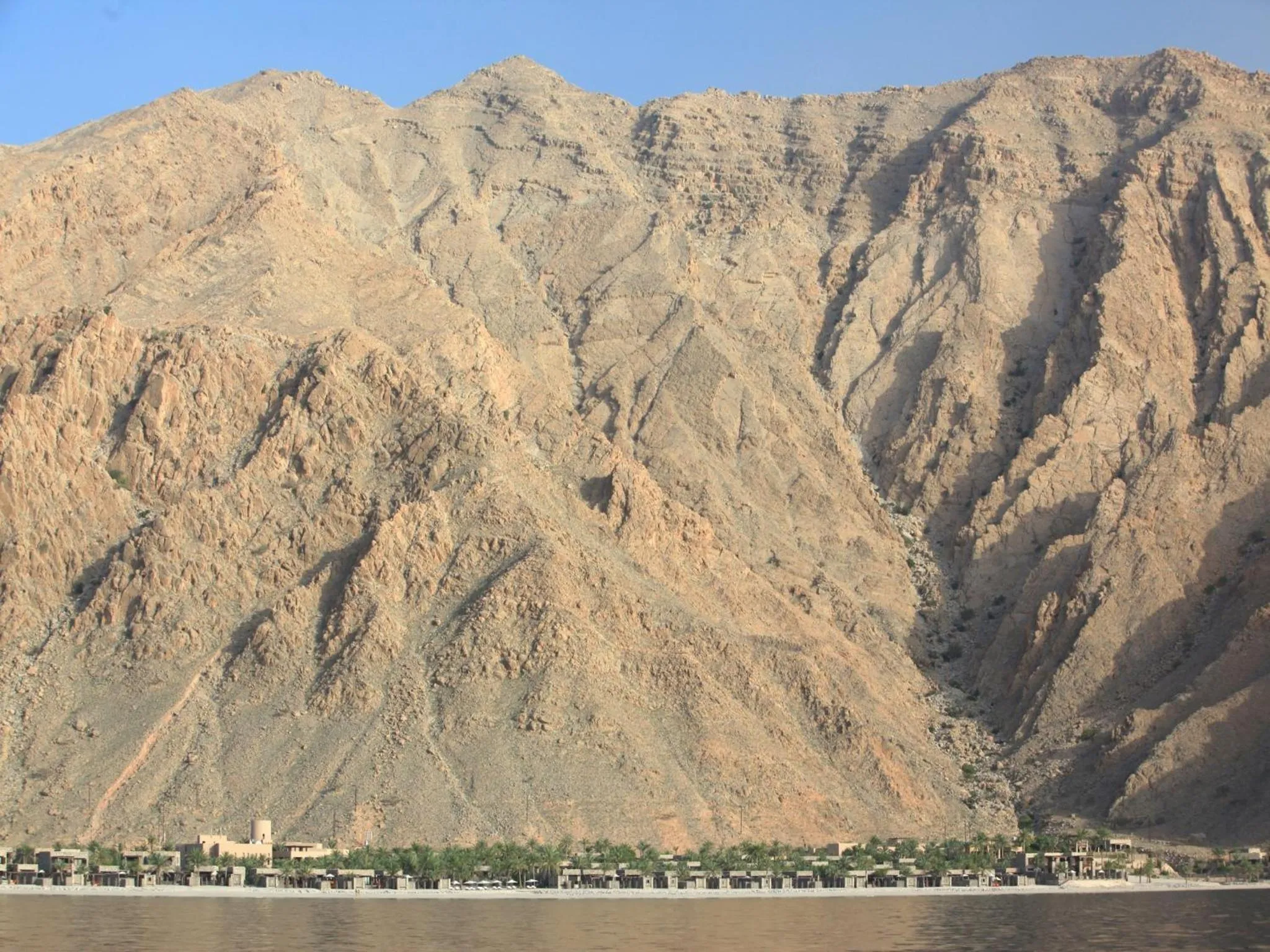 Mountain view in Six Senses Zighy Bay