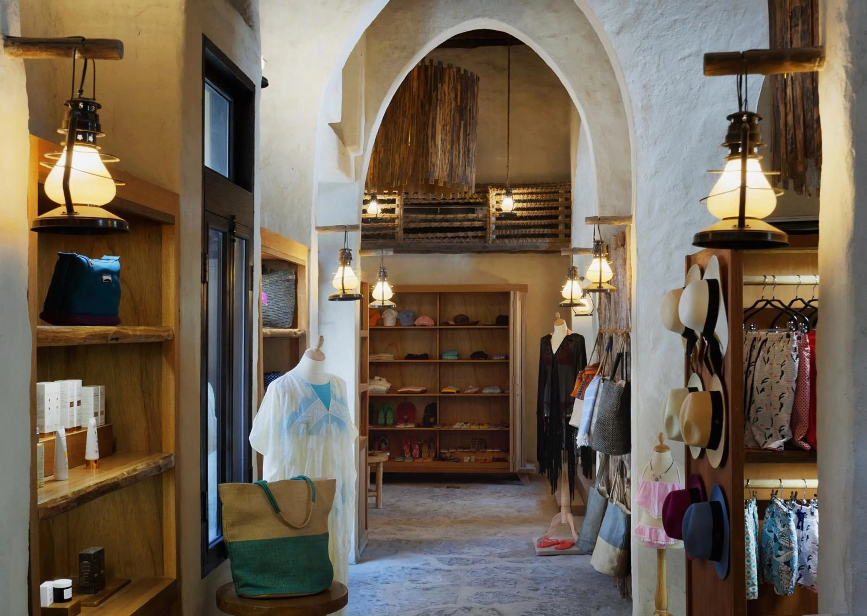 On-site shops in Six Senses Zighy Bay