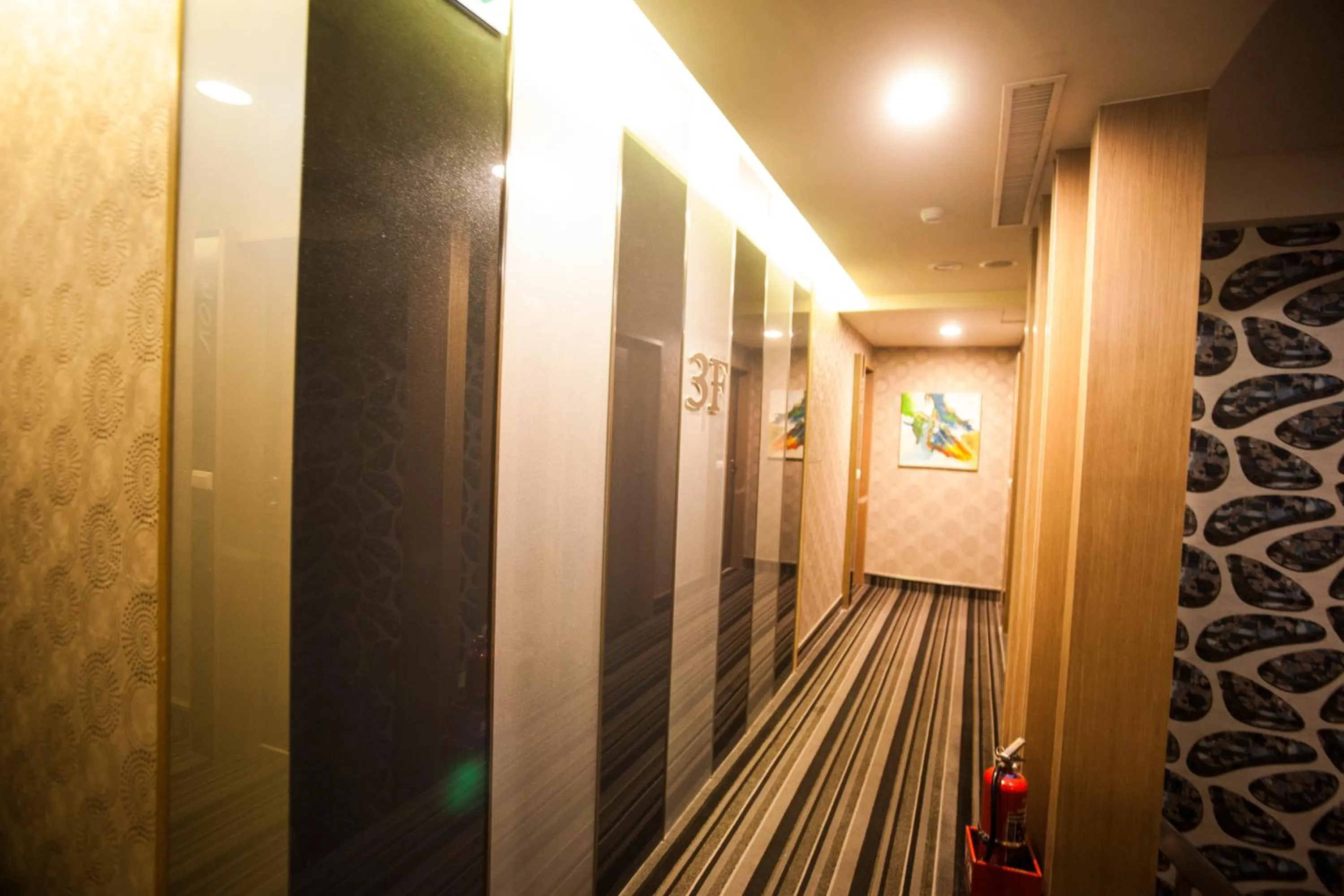 Decorative detail in Love Hotel