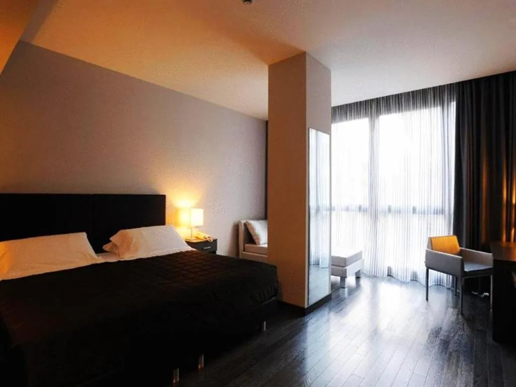 Bed in Park Hotel Sporting