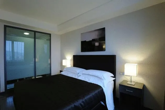 Bed in Park Hotel Sporting