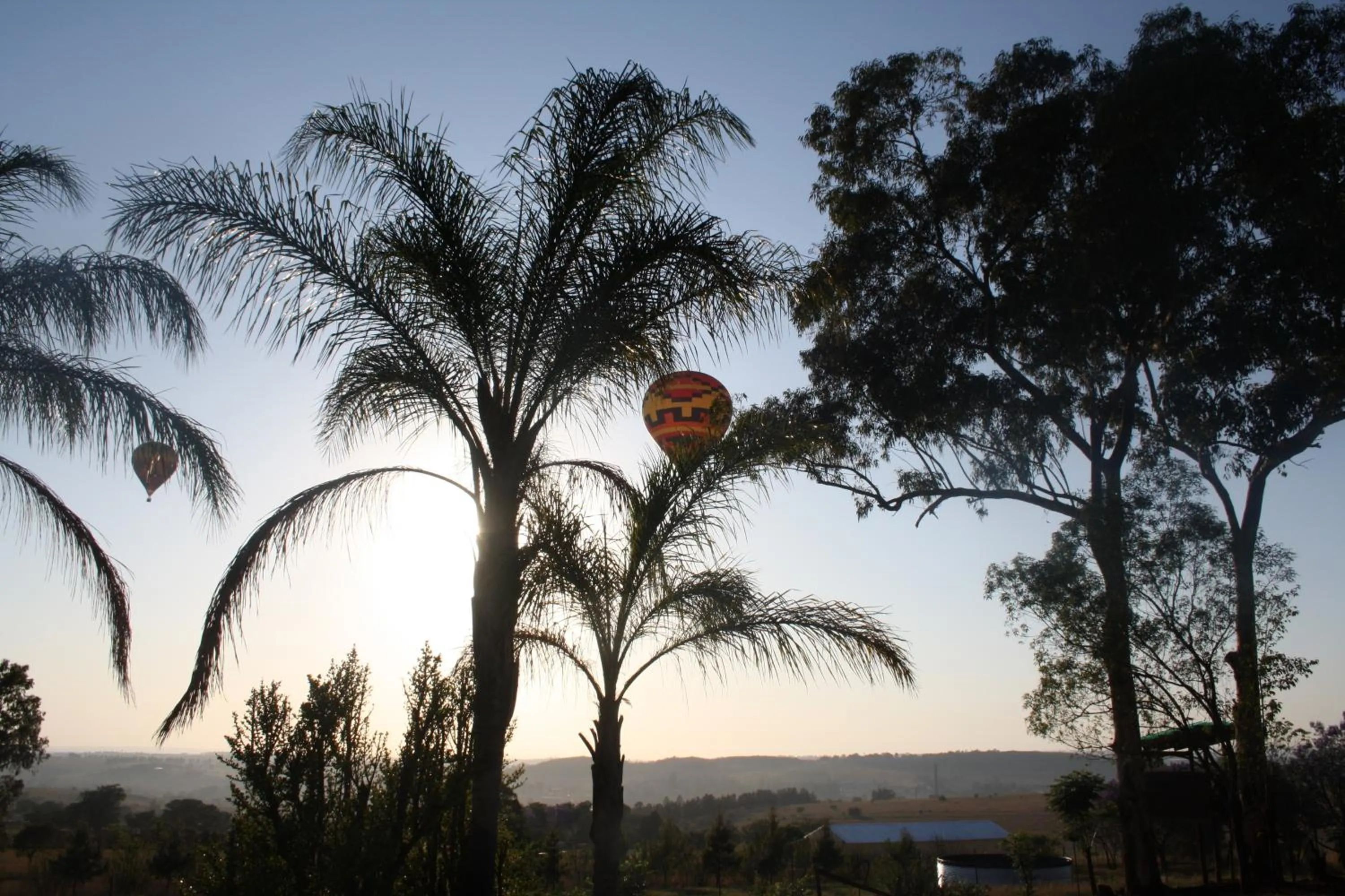 Sunrise in Misty Morn Cottages