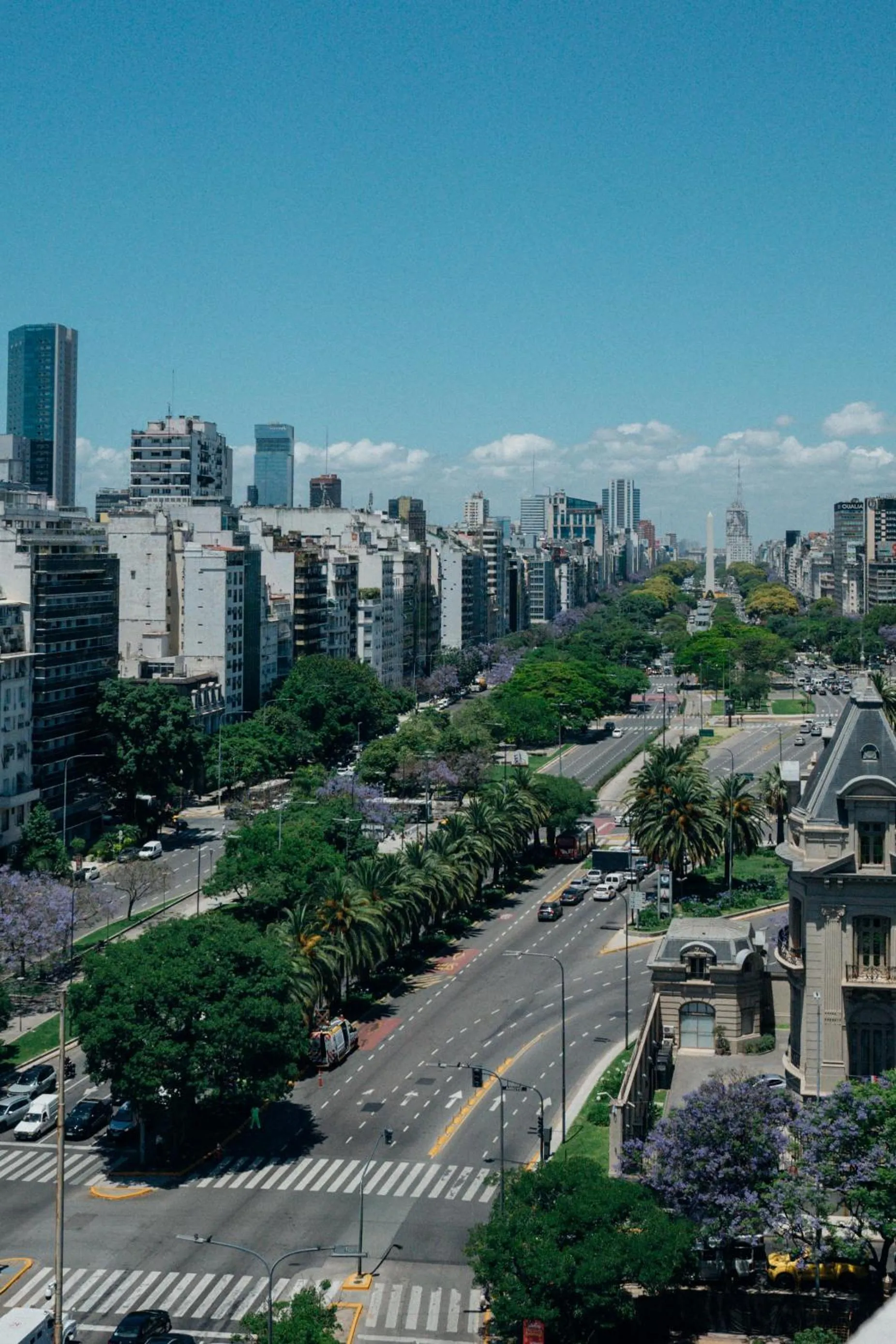 City view in Four Seasons Hotel Buenos Aires