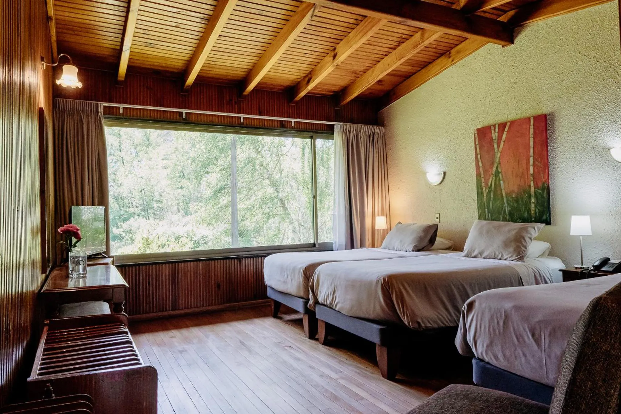 Bed in Hotel Salto Del Laja