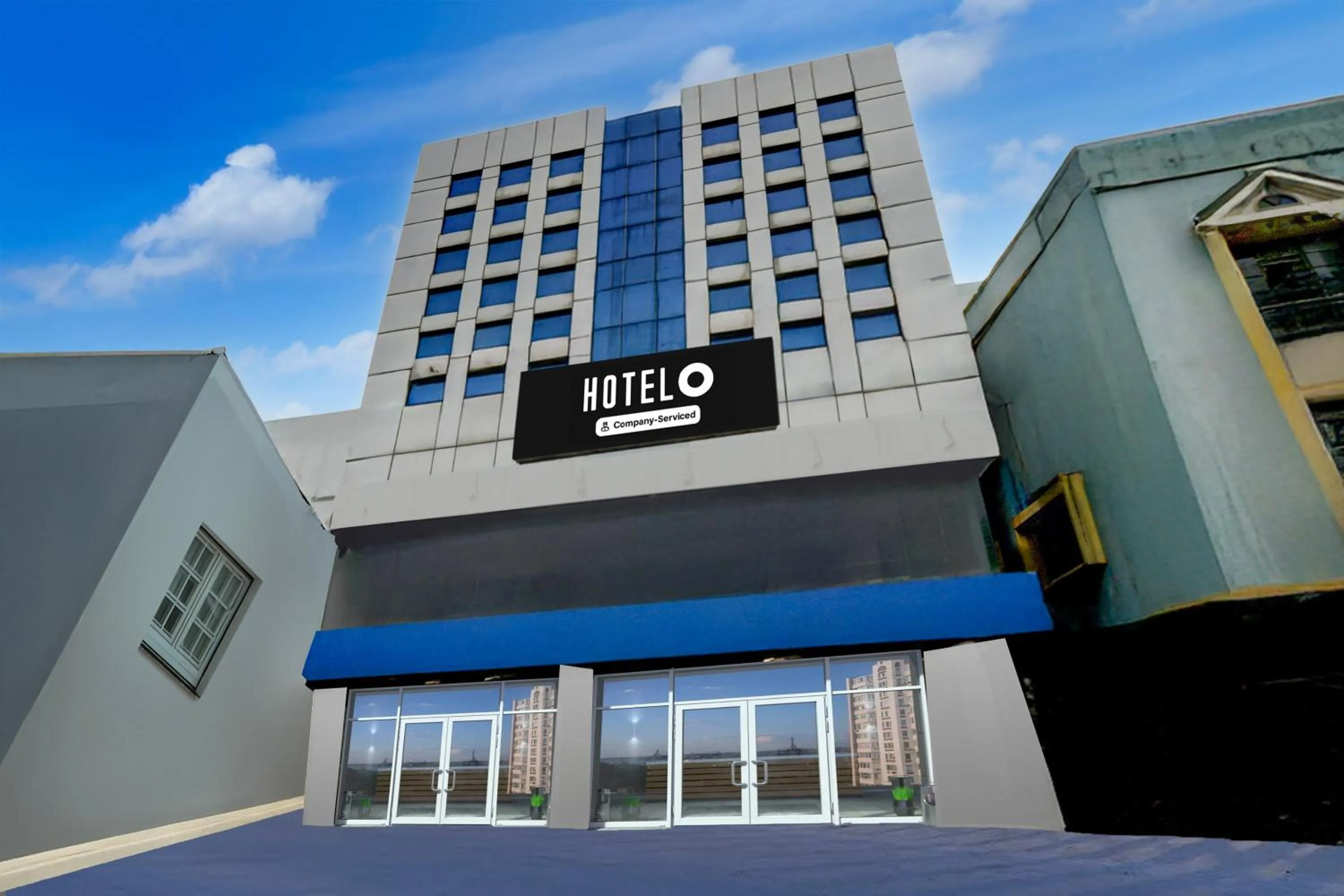 Facade/entrance in Super Hotel O Erragadda Metro Station Hyderabad Formerly Palak Residency