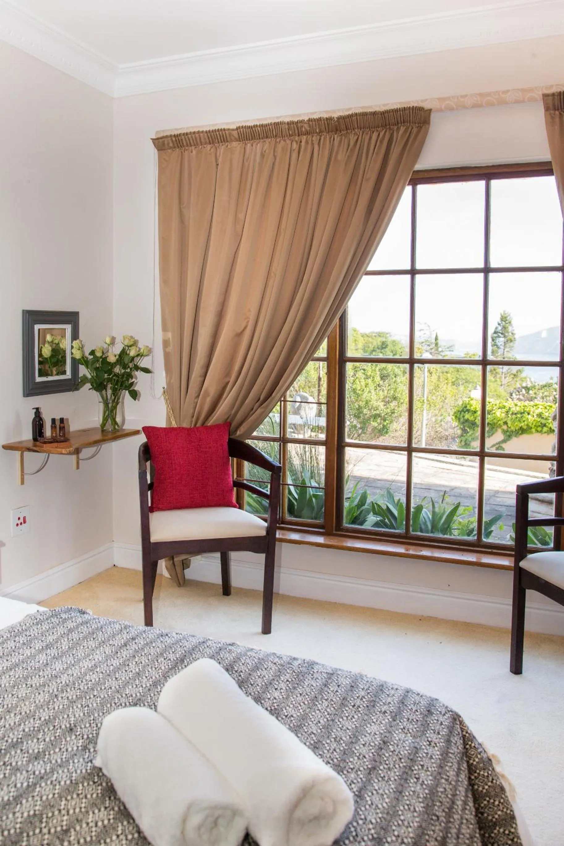Decorative detail, Bed in Moncrieff Manor