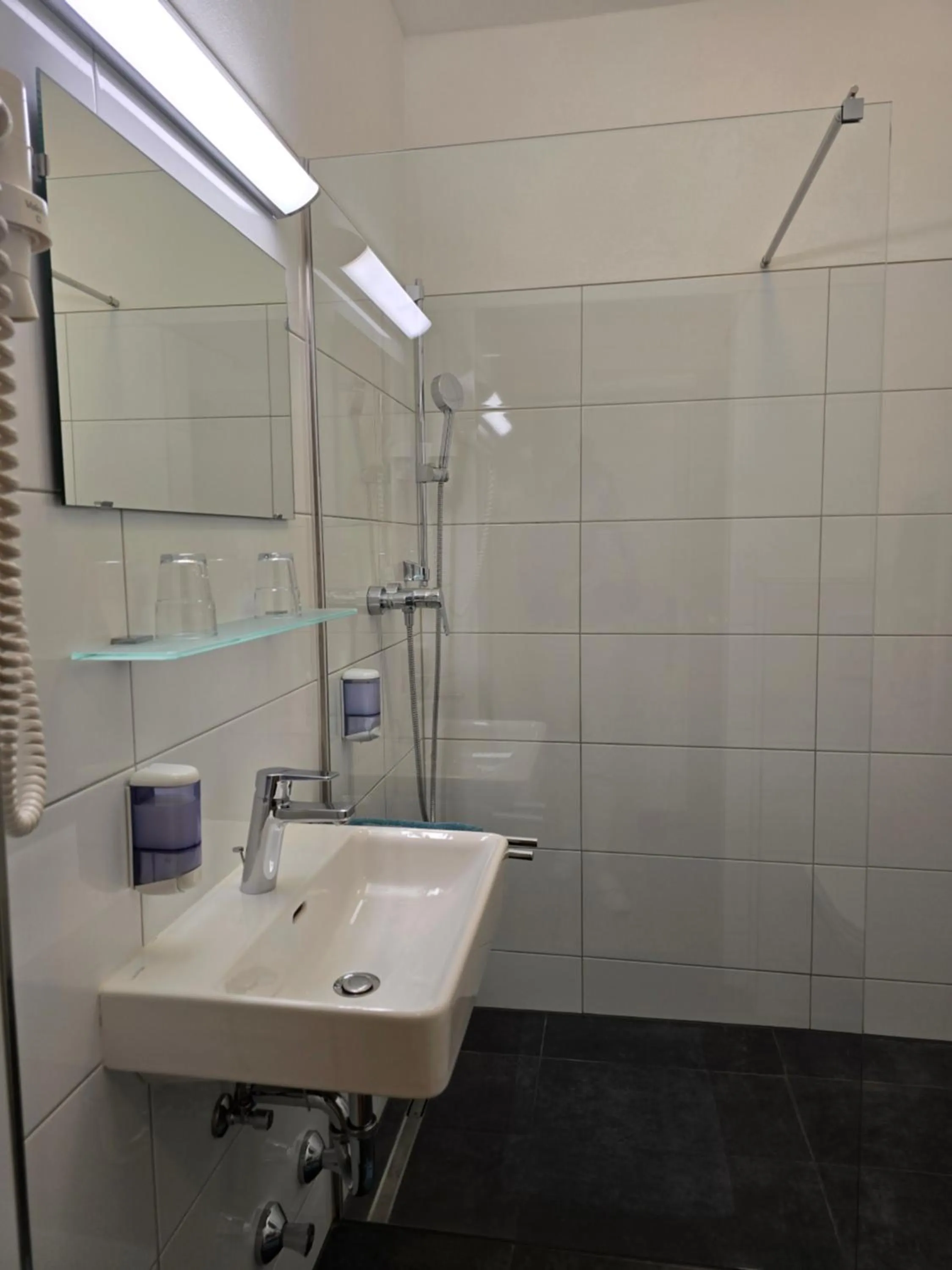 Shower in Hotel Hafnerwirt