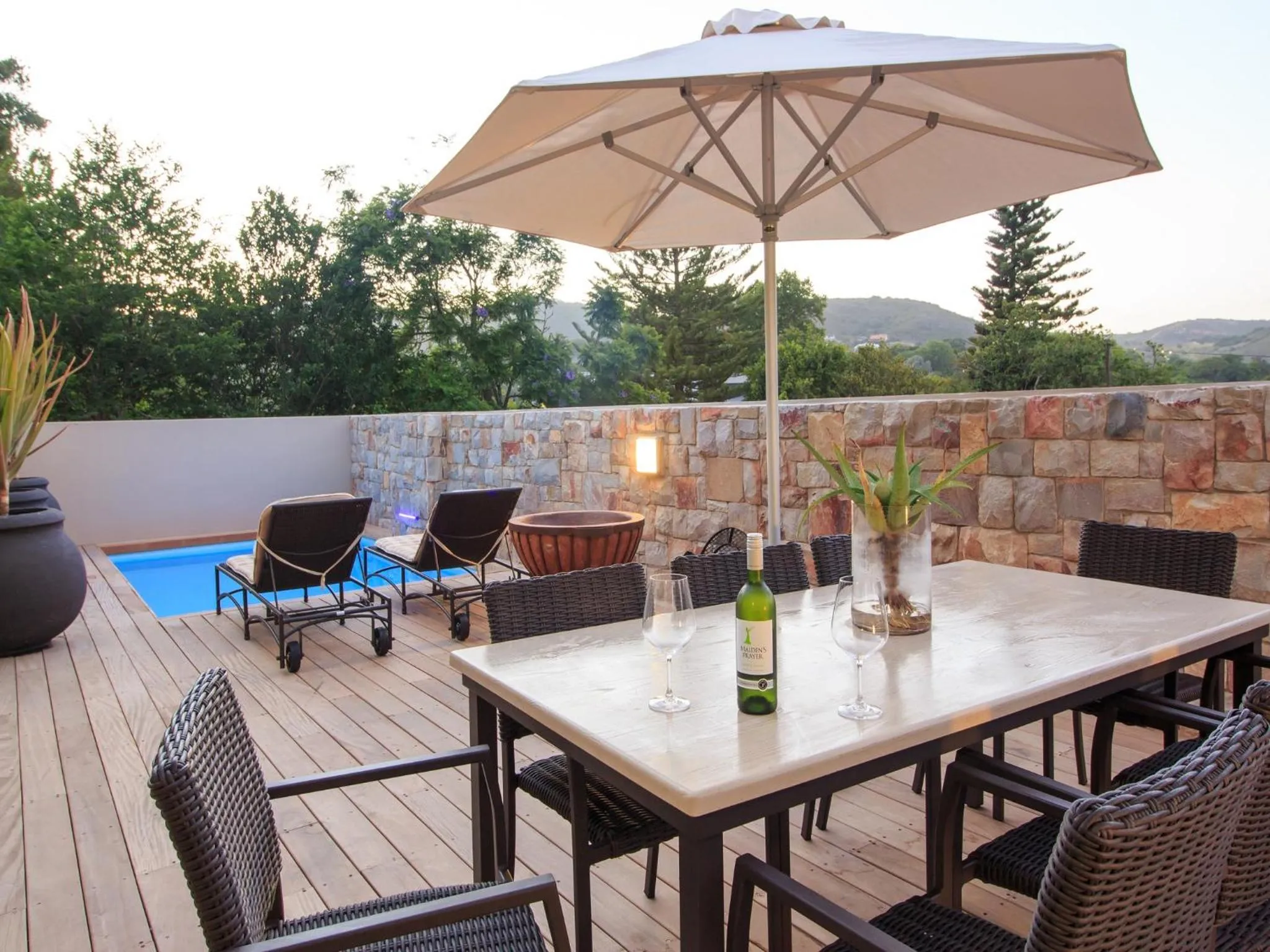 Patio in The Greens Guest House