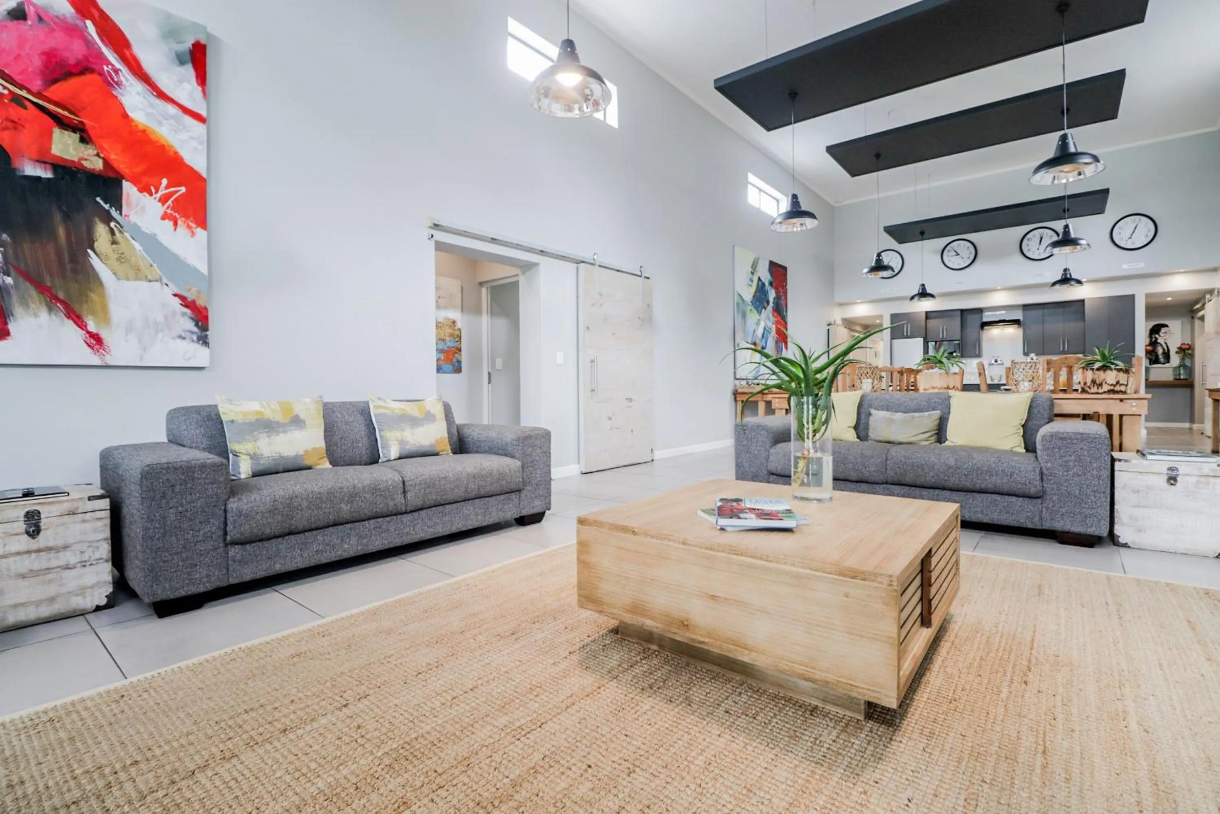 Living room in The Greens Guest House