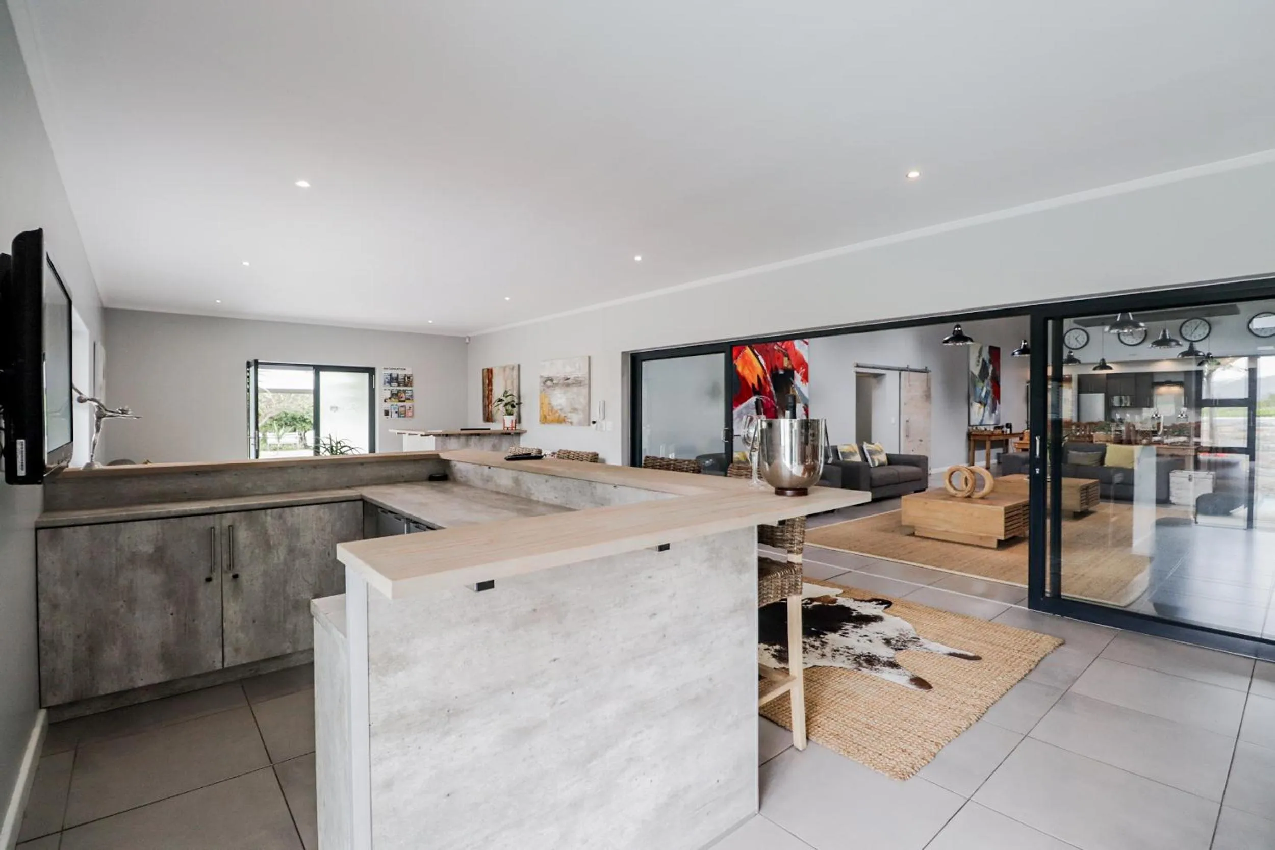 Living room in The Greens Guest House