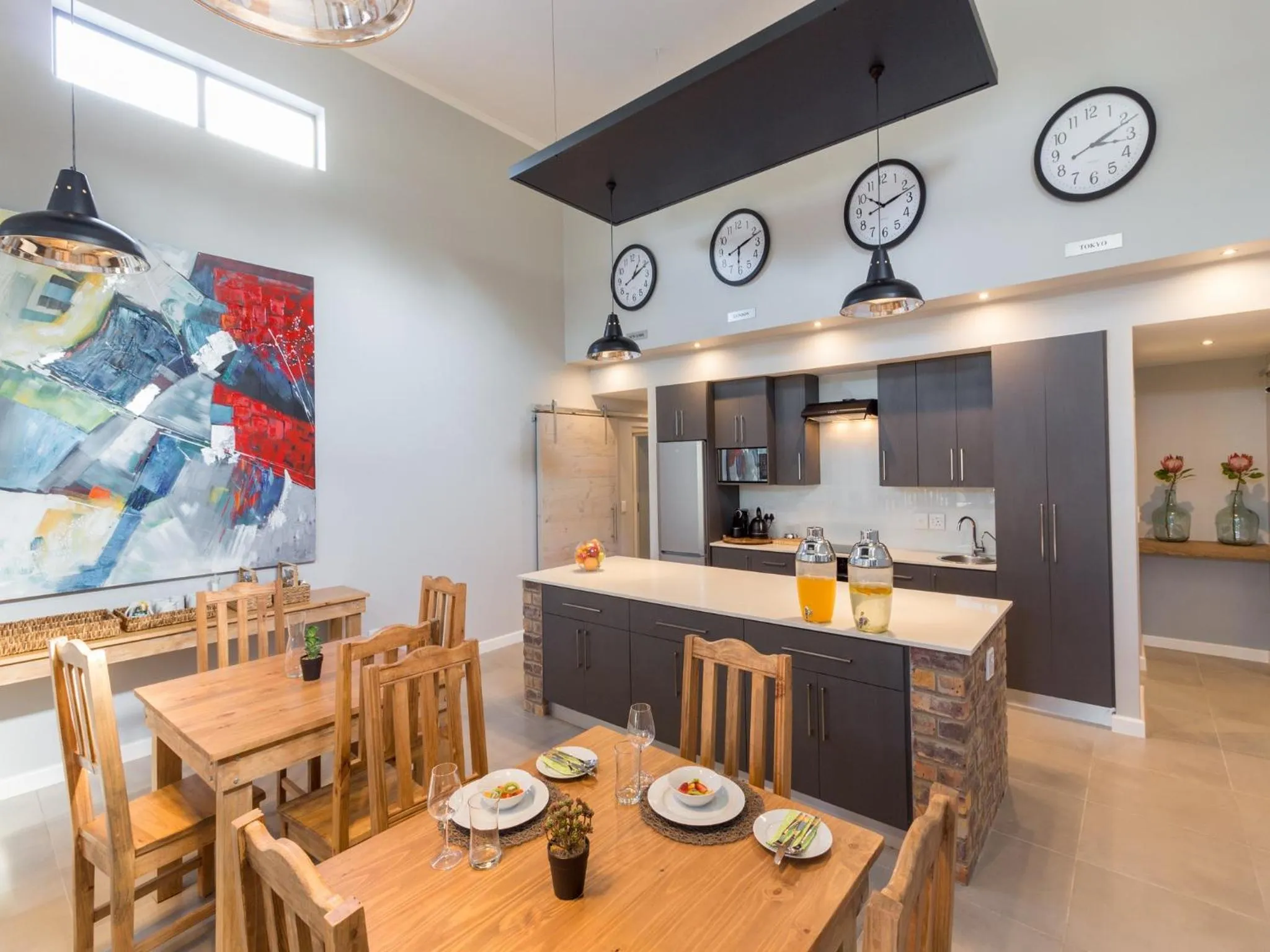 Restaurant/places to eat in The Greens Guest House