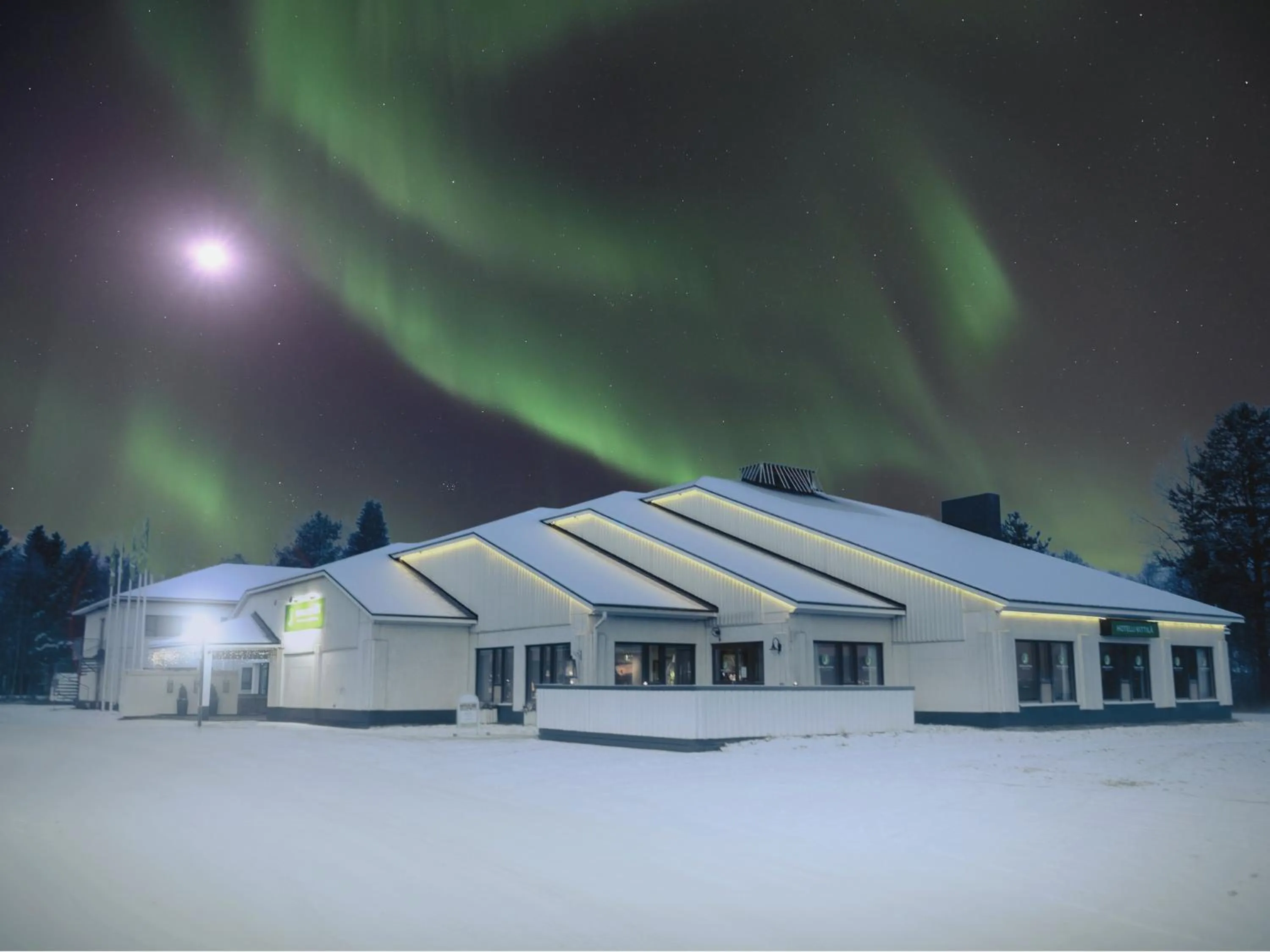 Property building in Hotel Kittilä