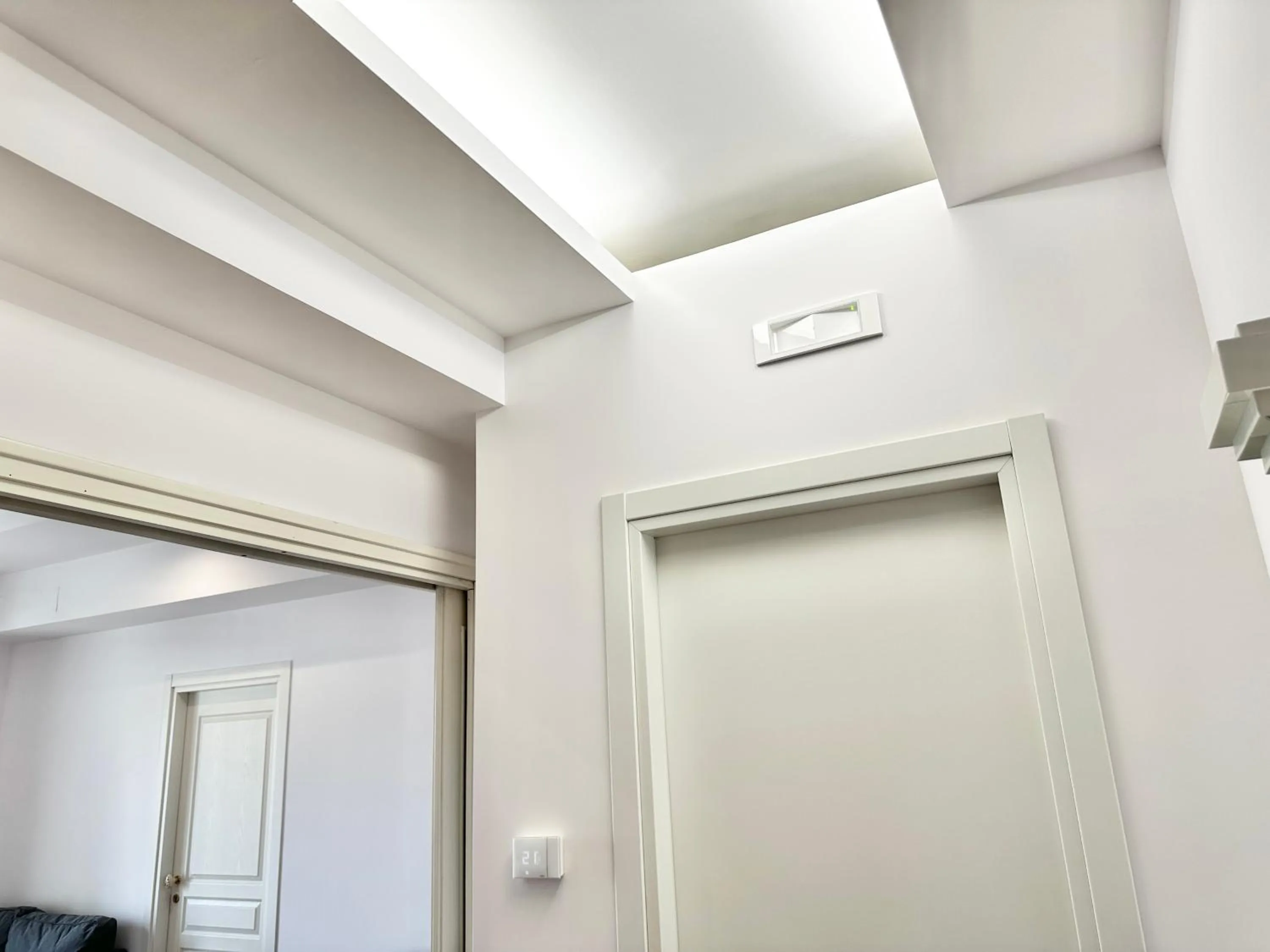 Communal lounge/ TV room in B&B Le Stelle del Museo