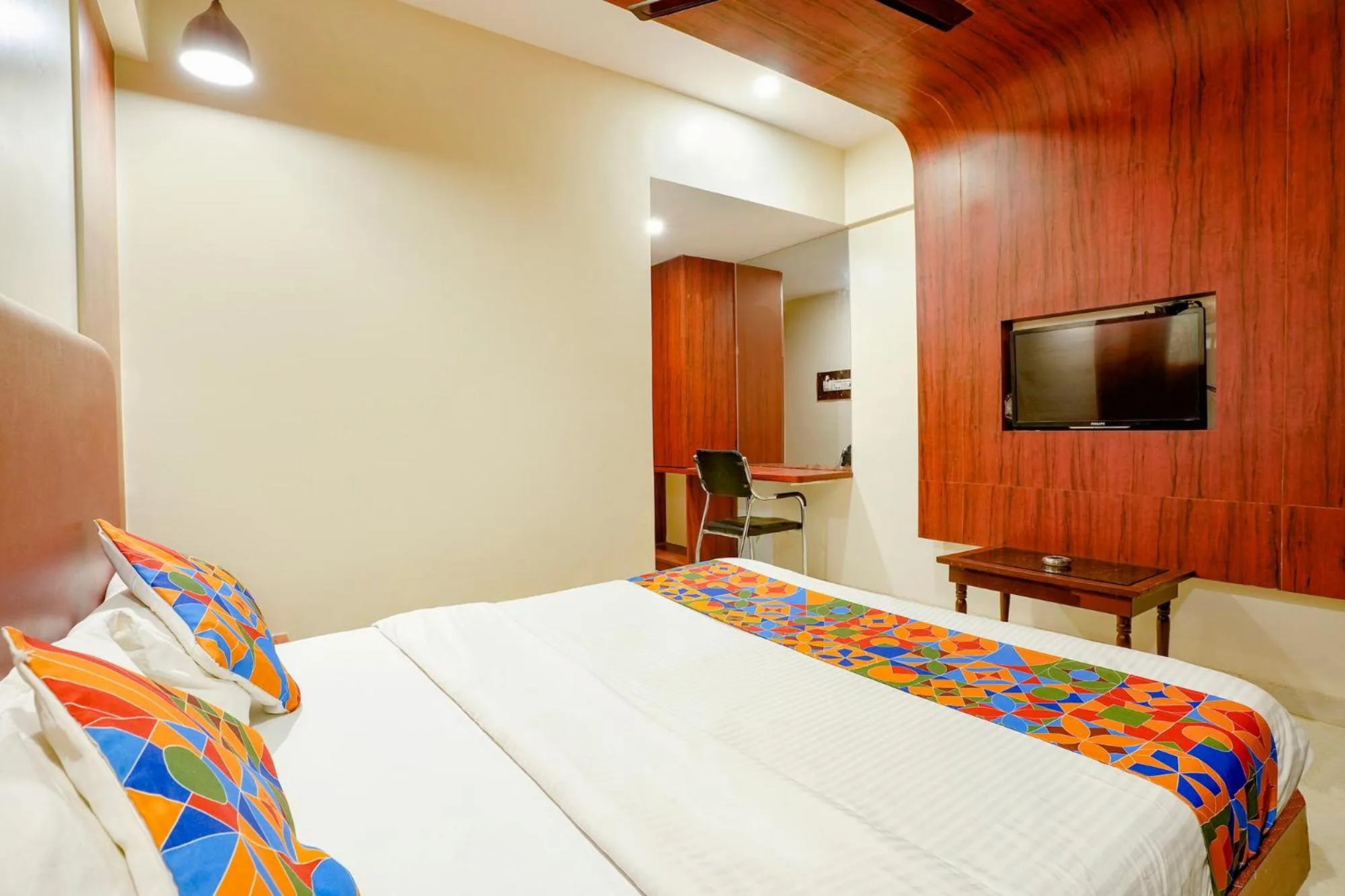 Bed in Via D69 Residency