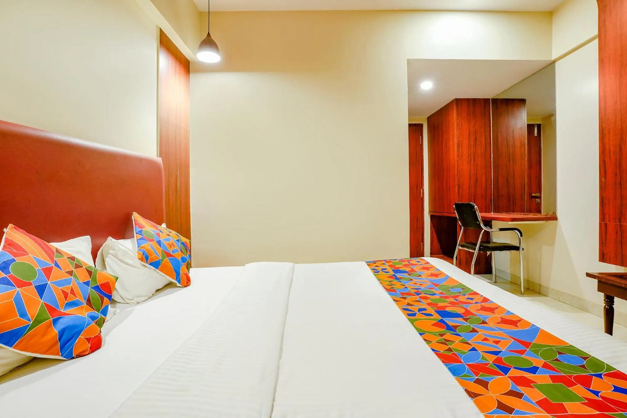 Bed in Via D69 Residency