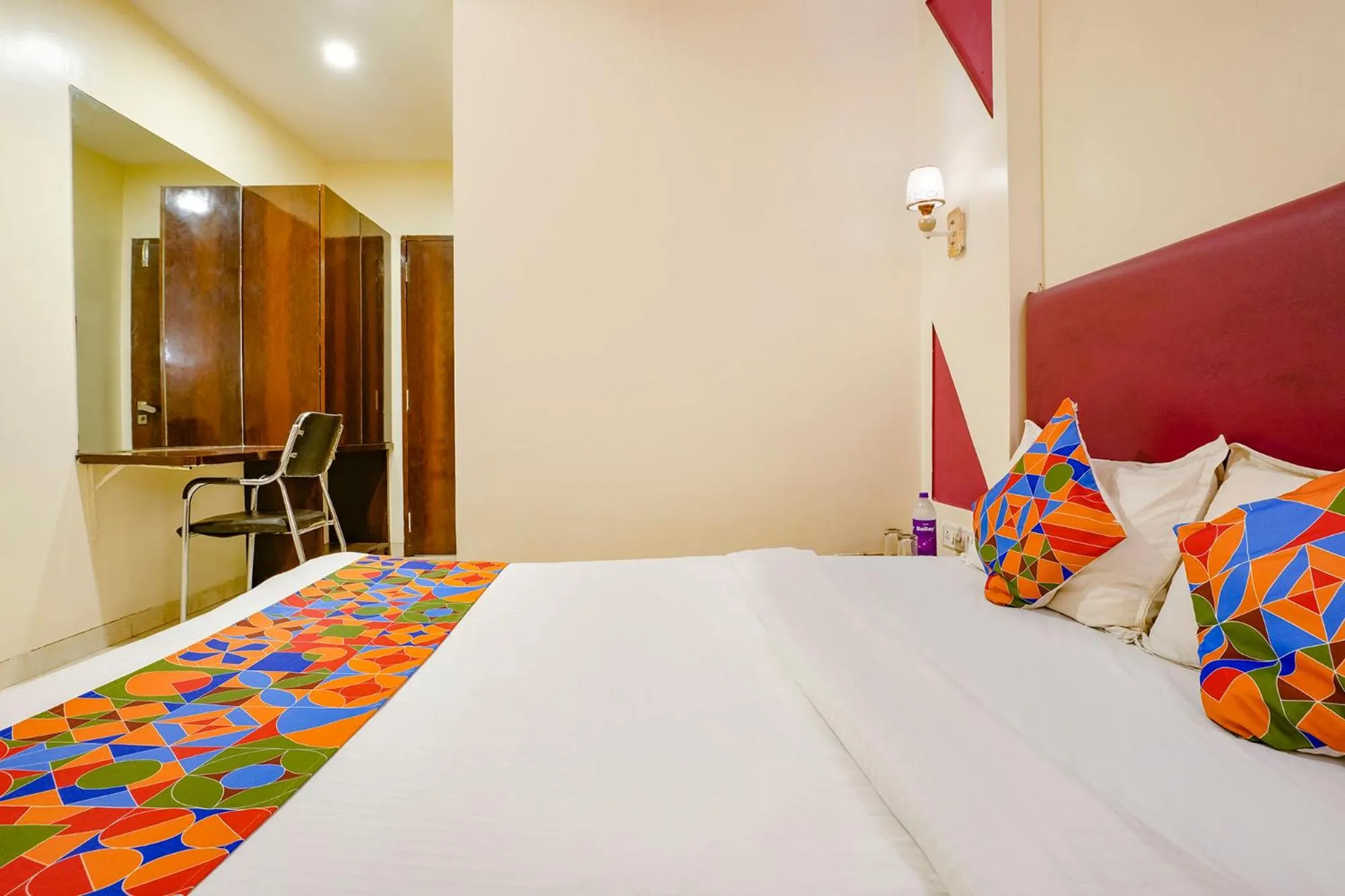 Bed in Via D69 Residency