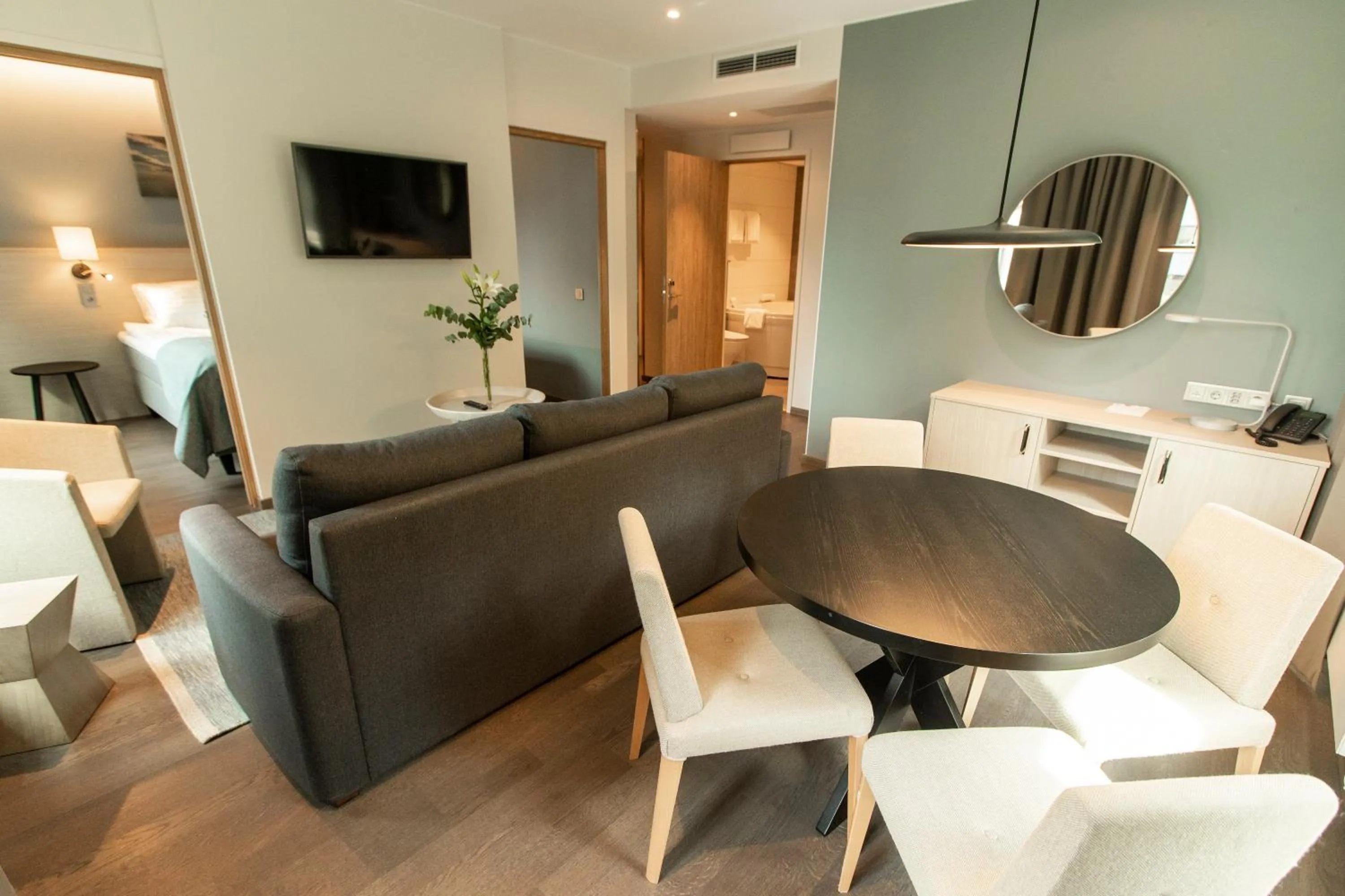 Living room in Park Alandia Hotel