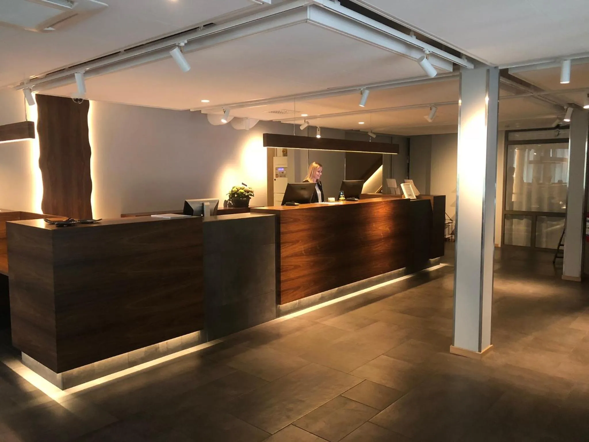 Lobby or reception in Park Alandia Hotel