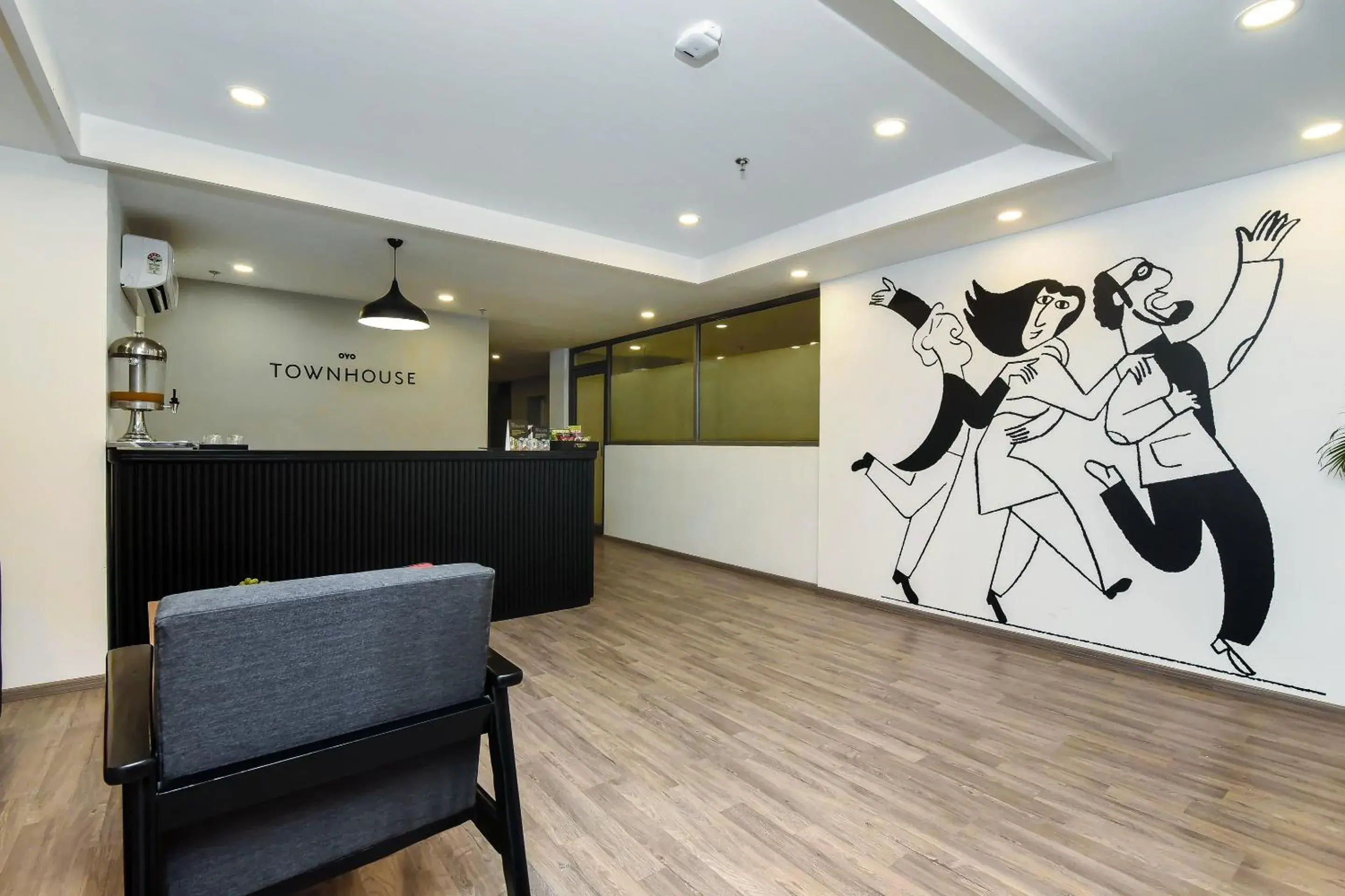 Lobby or reception in Townhouse C Scheme Ahinsa Circle Lobby or reception in Townhouse C Scheme Ahinsa Circle