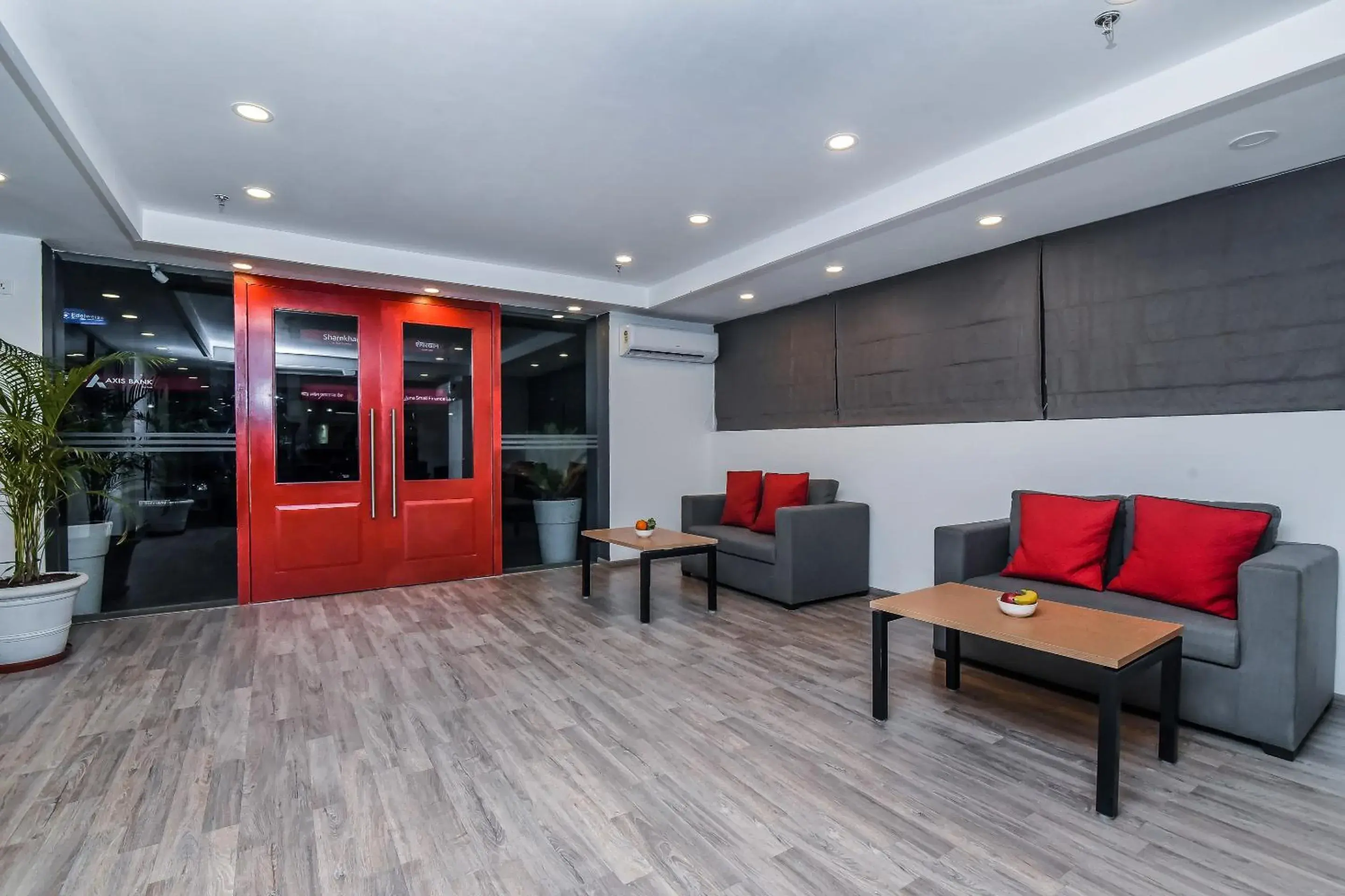 Lobby or reception in Townhouse C Scheme Ahinsa Circle Lobby or reception in Townhouse C Scheme Ahinsa Circle