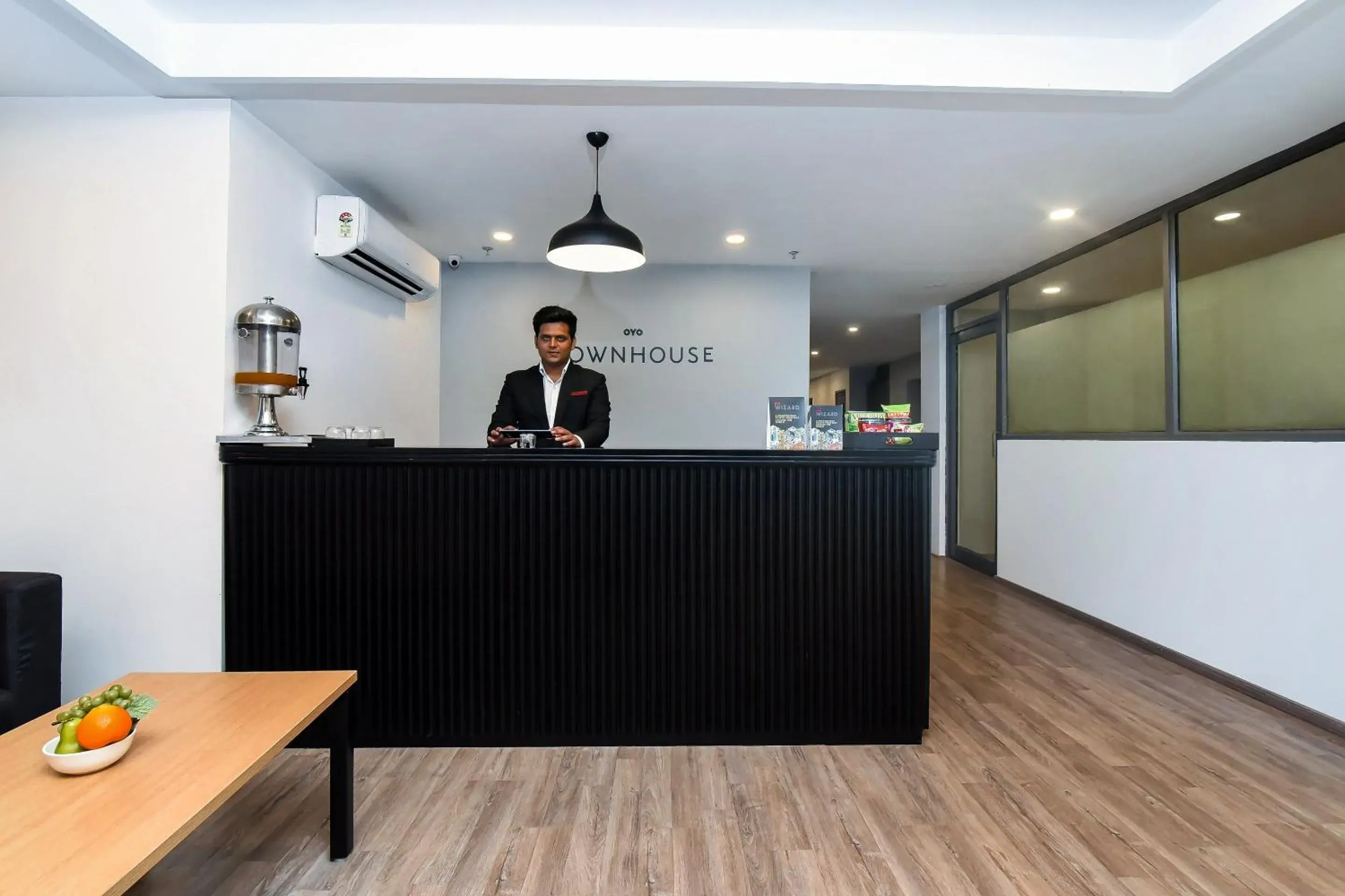 Lobby or reception in Townhouse C Scheme Ahinsa Circle Lobby or reception in Townhouse C Scheme Ahinsa Circle