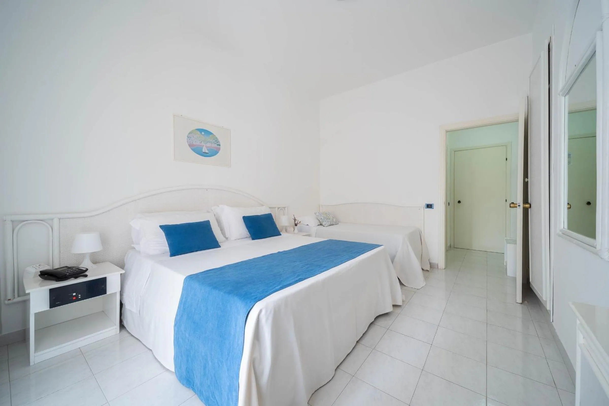 Bed in Hotel Panorama