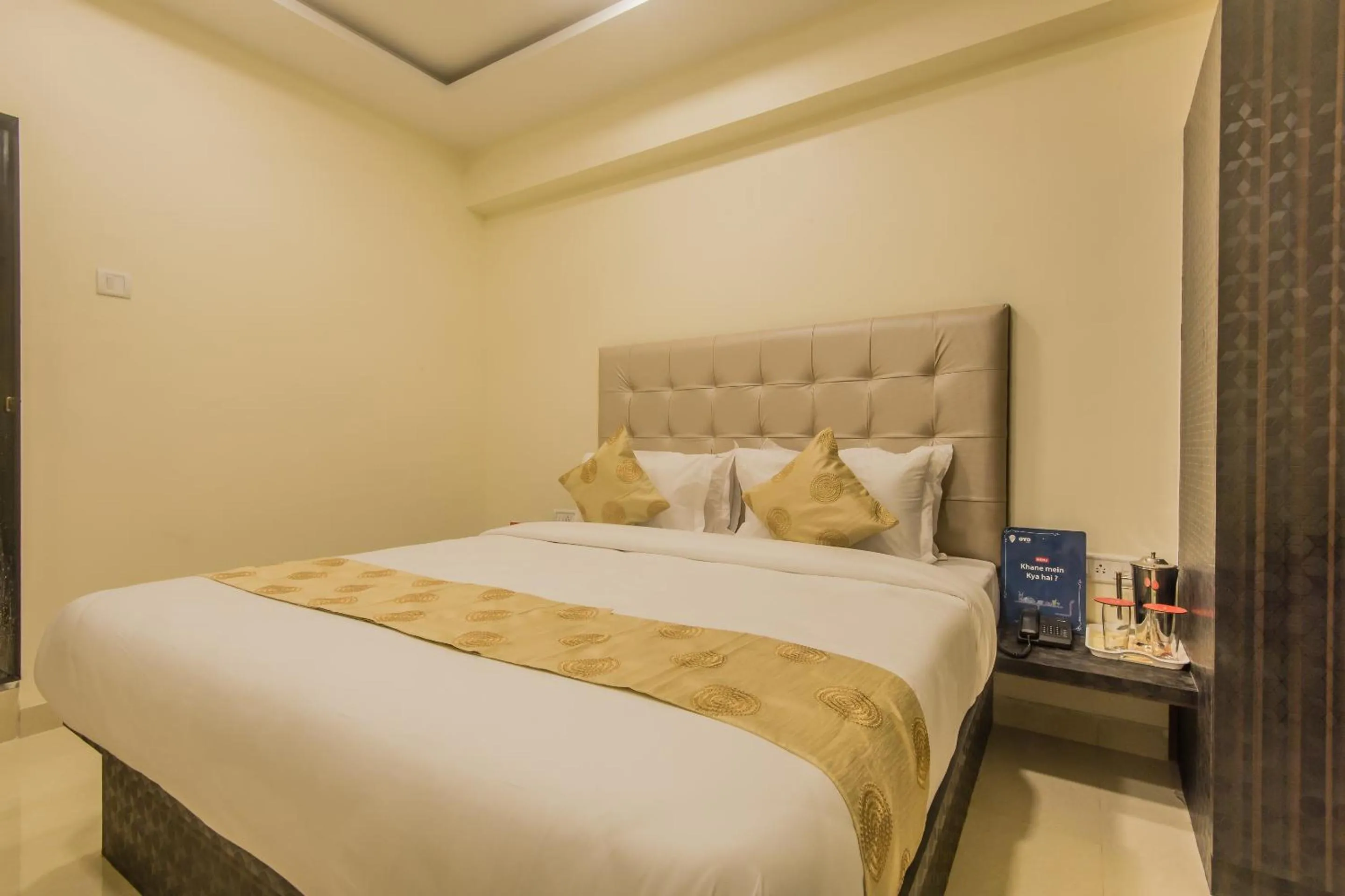 Bedroom, Bed in Super Hotel O Palace Inn Near Don Bosco (Borivali) Metro Station