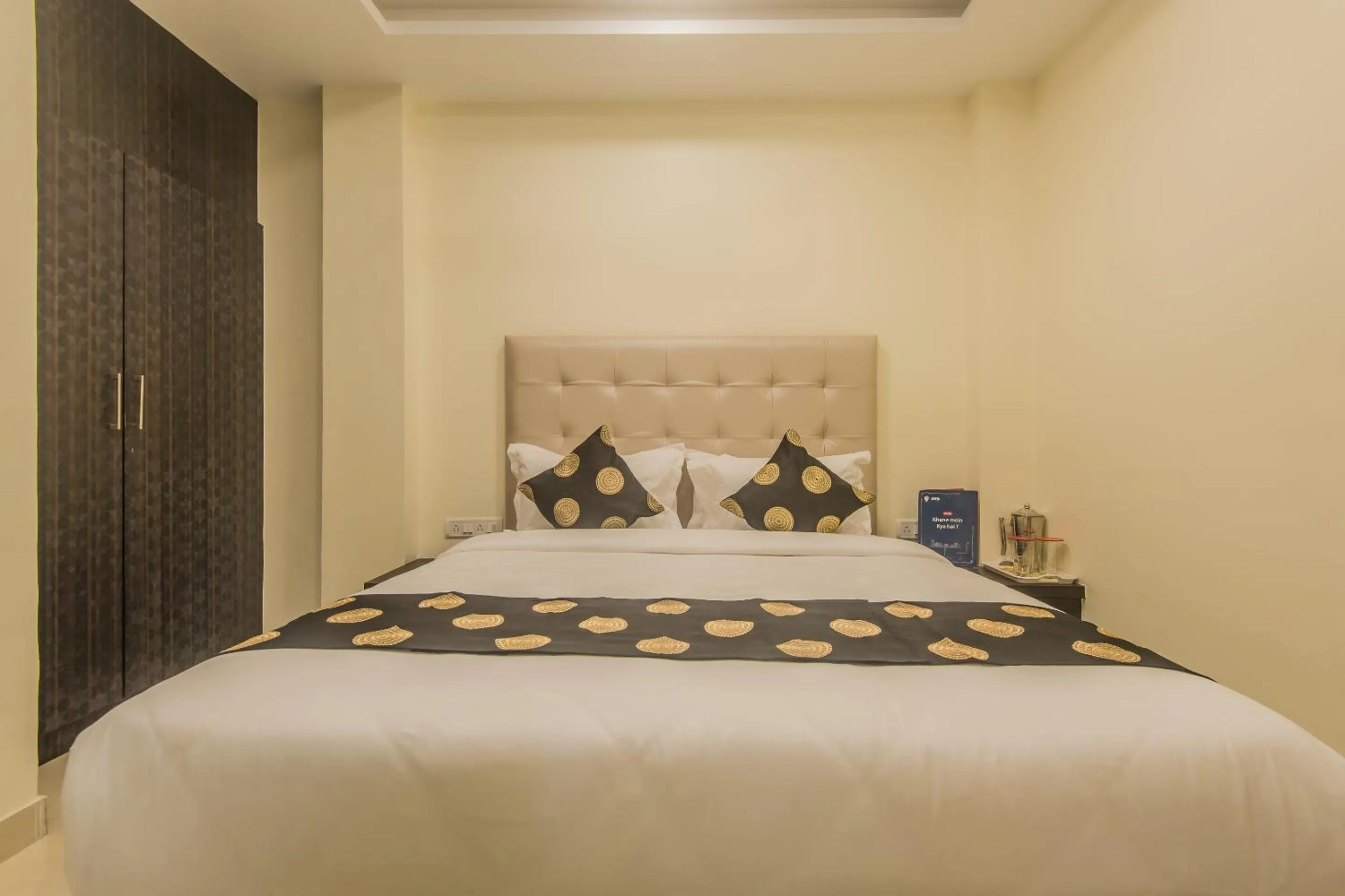 Bedroom, Bed in Super Hotel O Palace Inn Near Don Bosco (Borivali) Metro Station