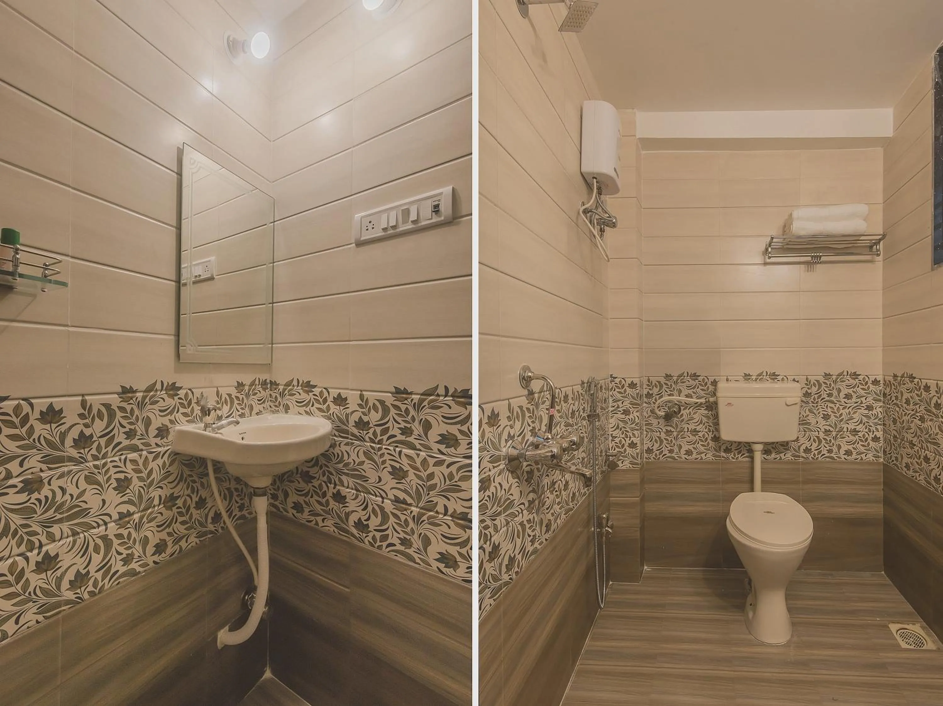 Bathroom in Super Hotel O Palace Inn Near Don Bosco (Borivali) Metro Station