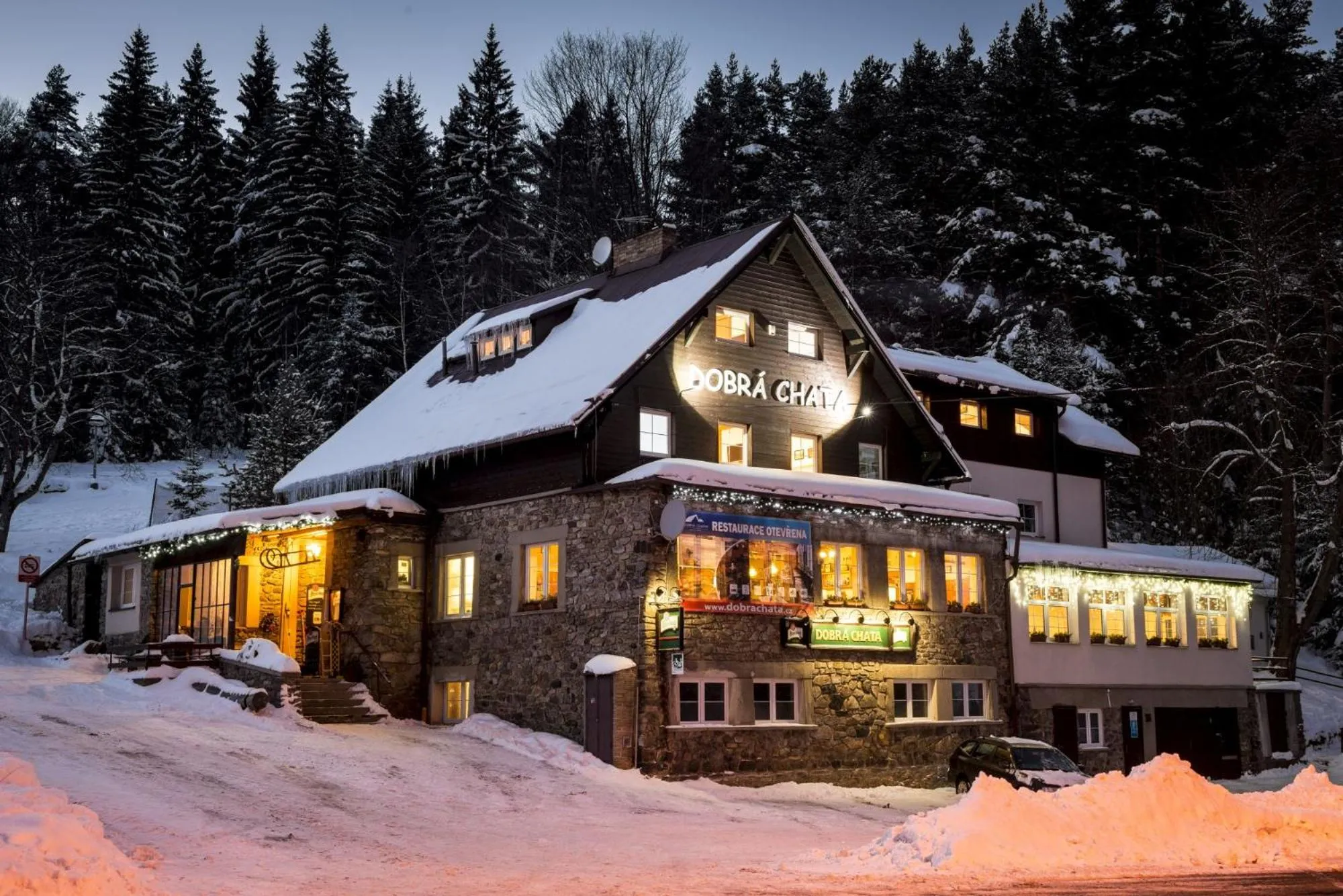 Winter in Horský Hotel Dobrá Chata