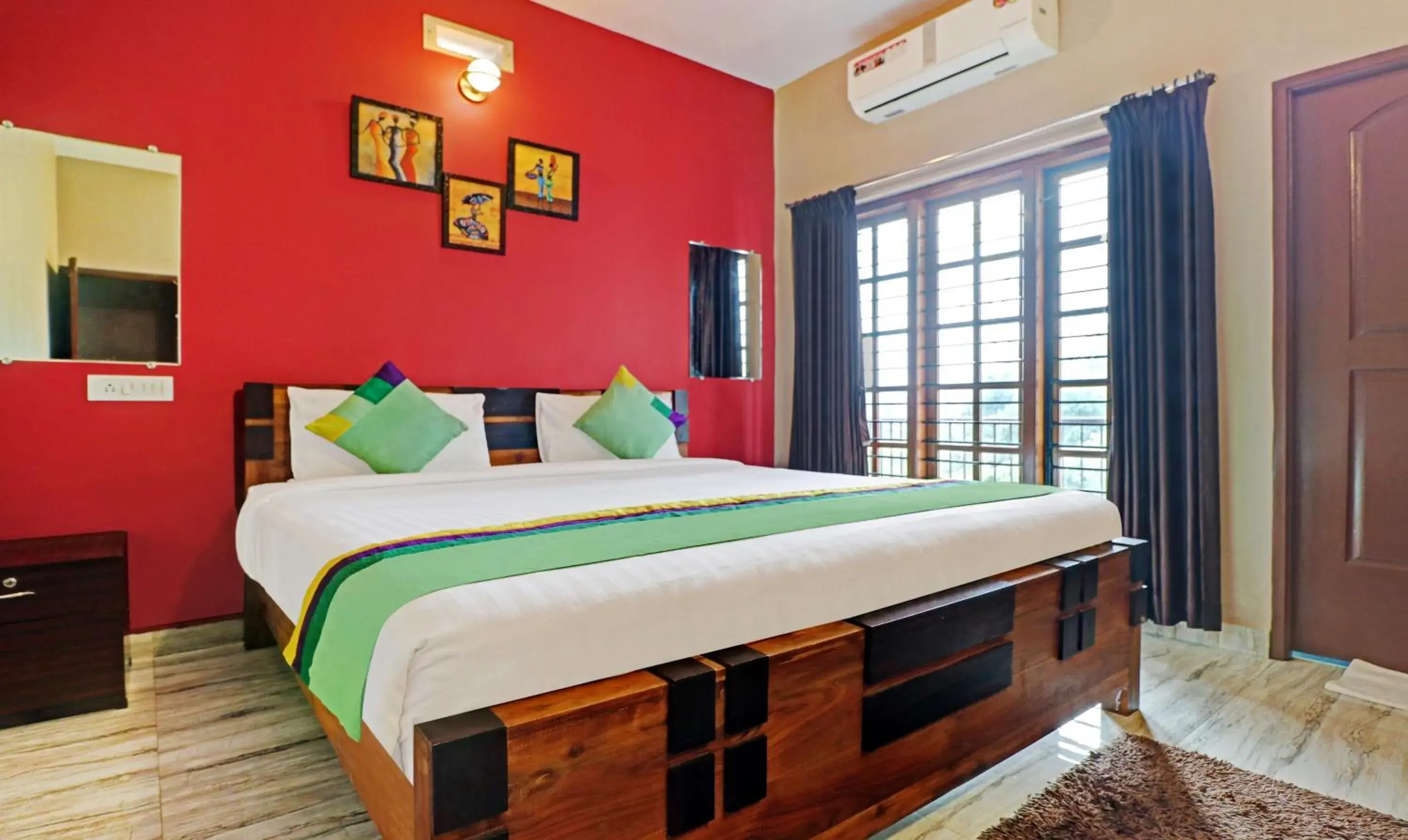 Bedroom, Bed in Treebo Avyukta Stay Bedroom, Bed in Treebo Avyukta Stay