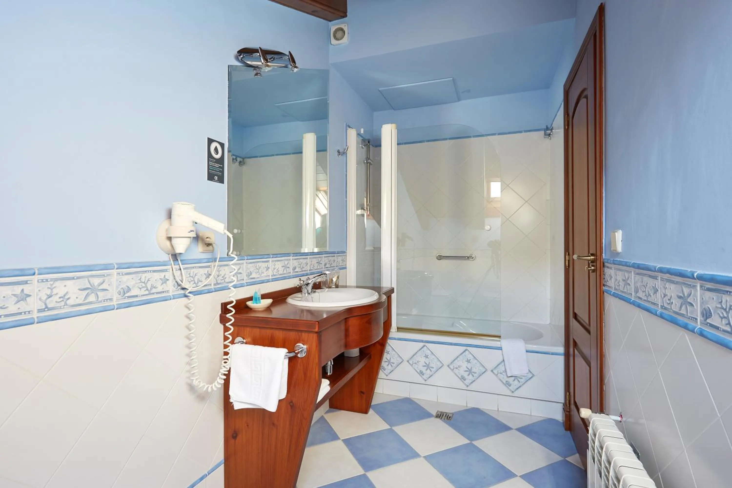 Bathroom in Hotel Puerta Sepúlveda