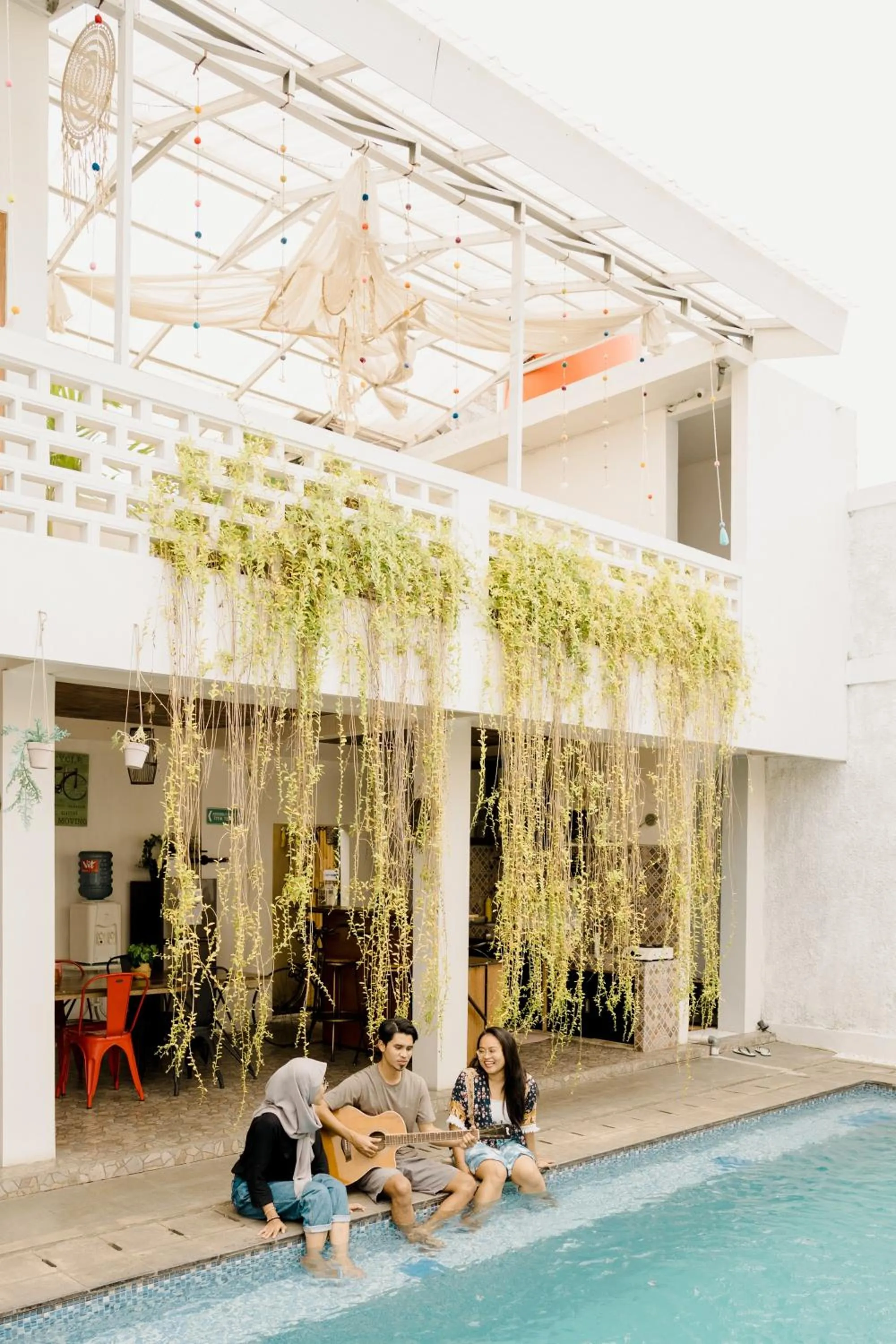 Swimming pool in Otu Hostel By Ostic