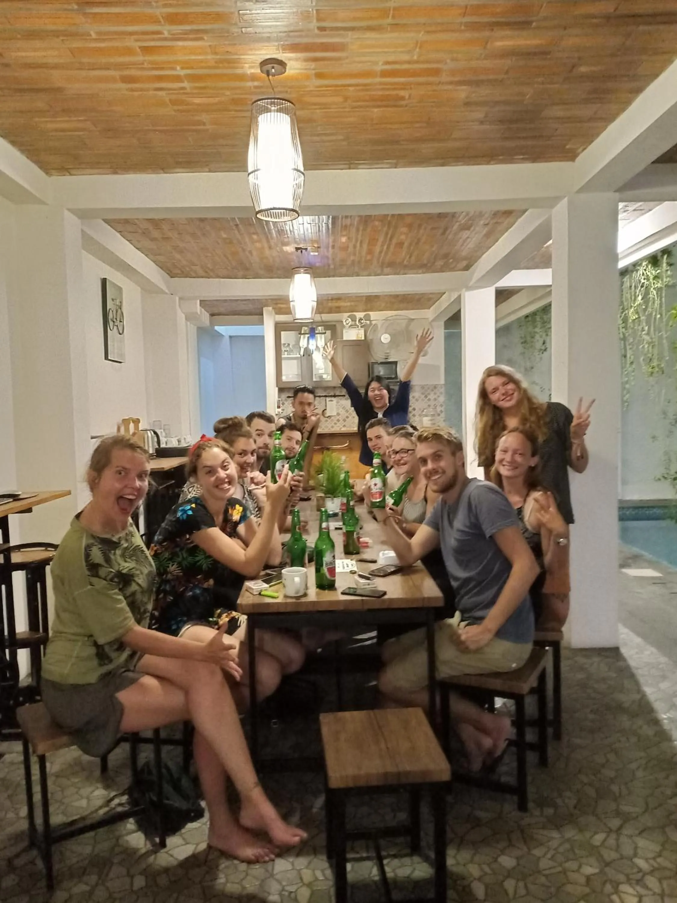 Communal lounge/ TV room in Otu Hostel By Ostic