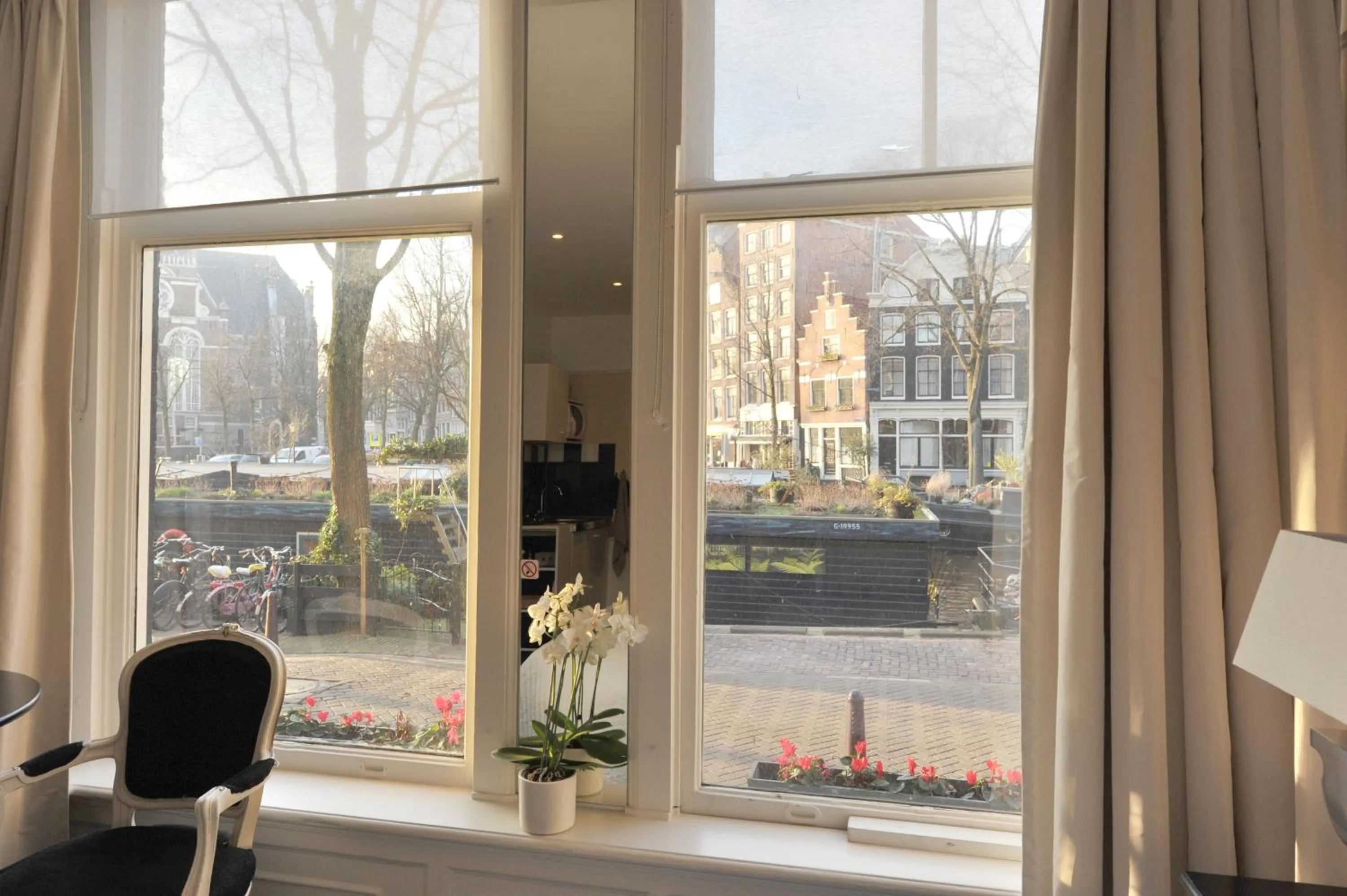Decorative detail in The Posthoorn Amsterdam