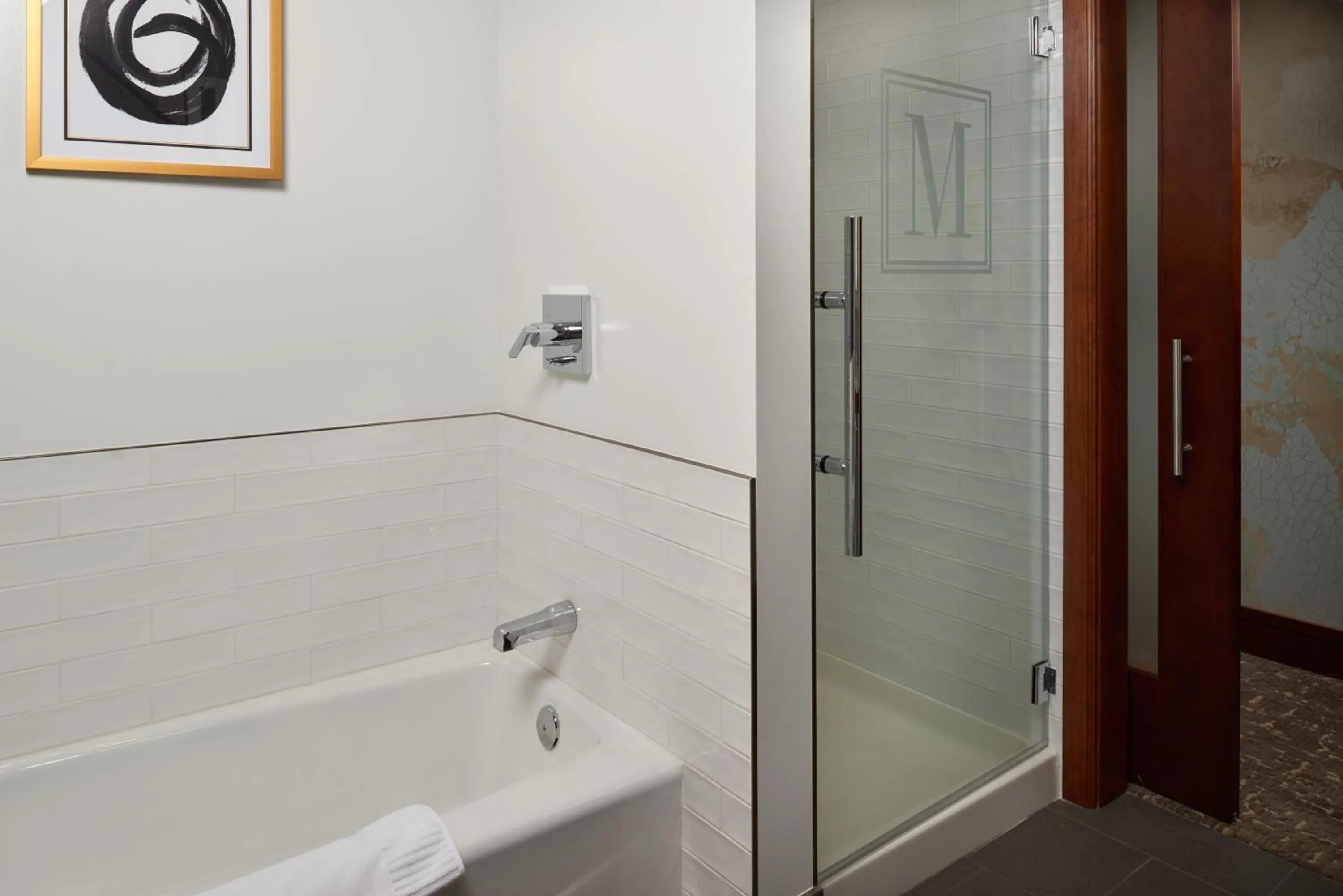 Bathroom in The Merrill Hotel & Conference Center, Muscatine, a Tribute Portfolio Hotel