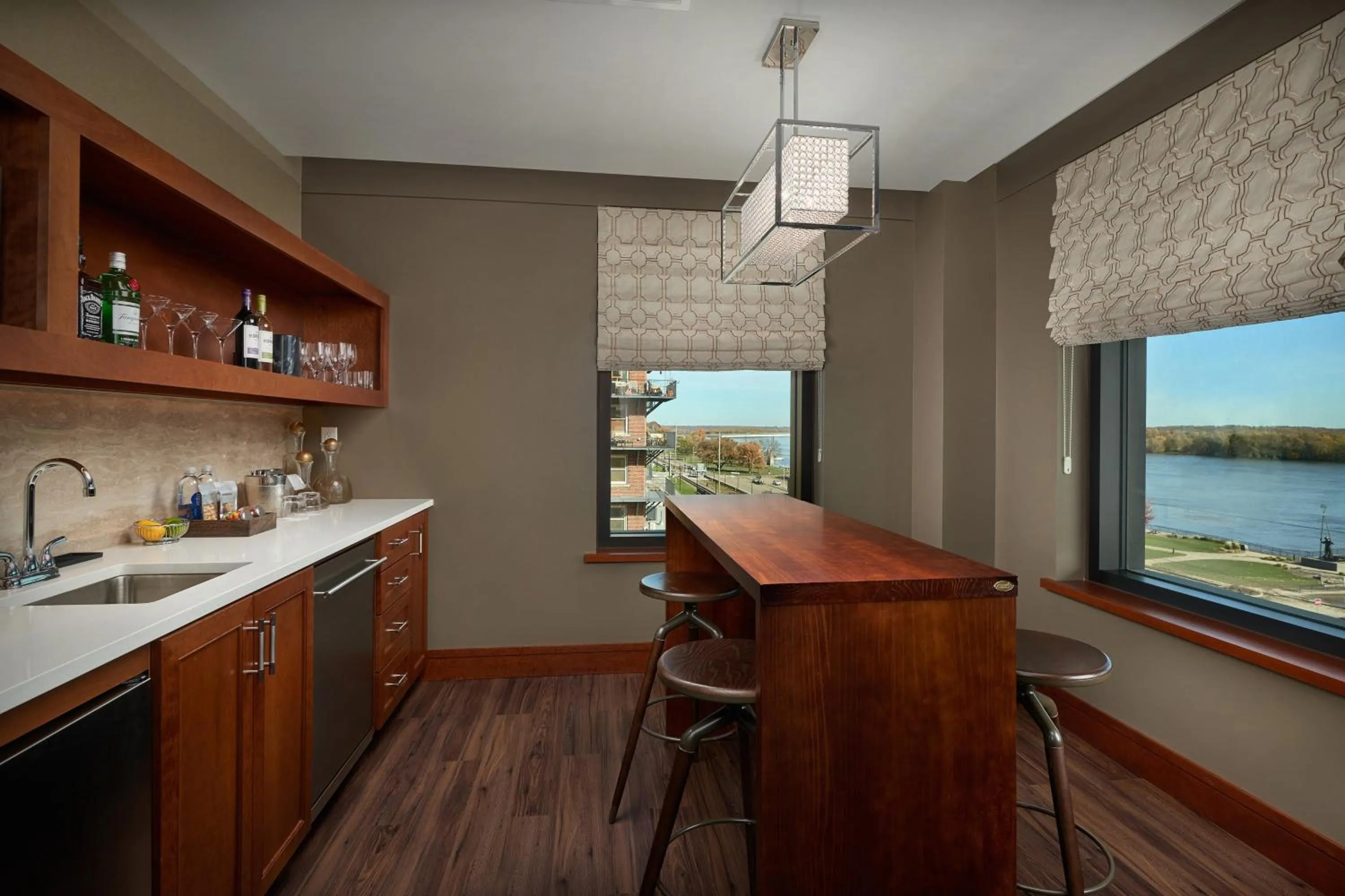 Kitchen or kitchenette in The Merrill Hotel & Conference Center, Muscatine, a Tribute Portfolio Hotel