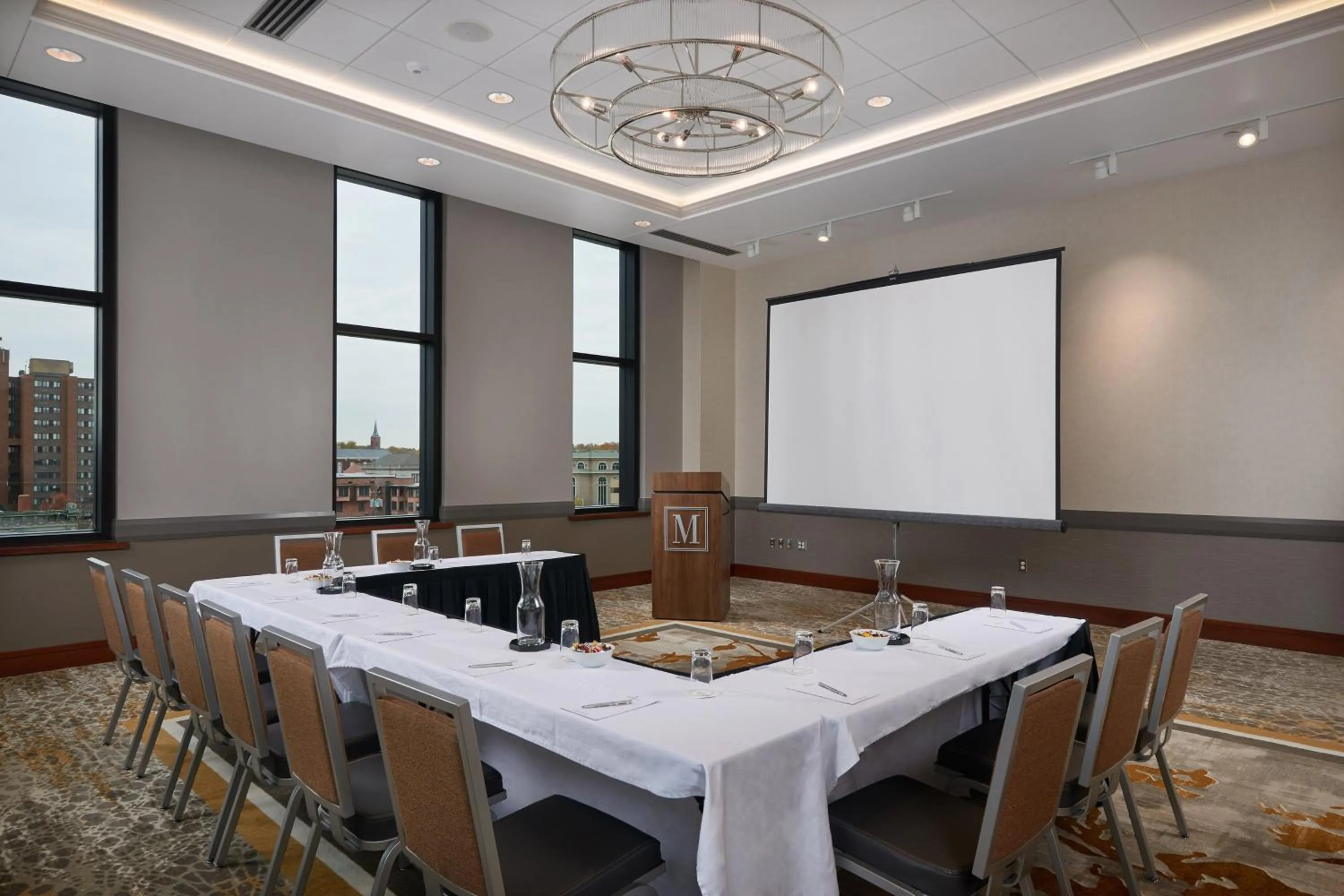 Meeting/conference room in The Merrill Hotel & Conference Center, Muscatine, a Tribute Portfolio Hotel