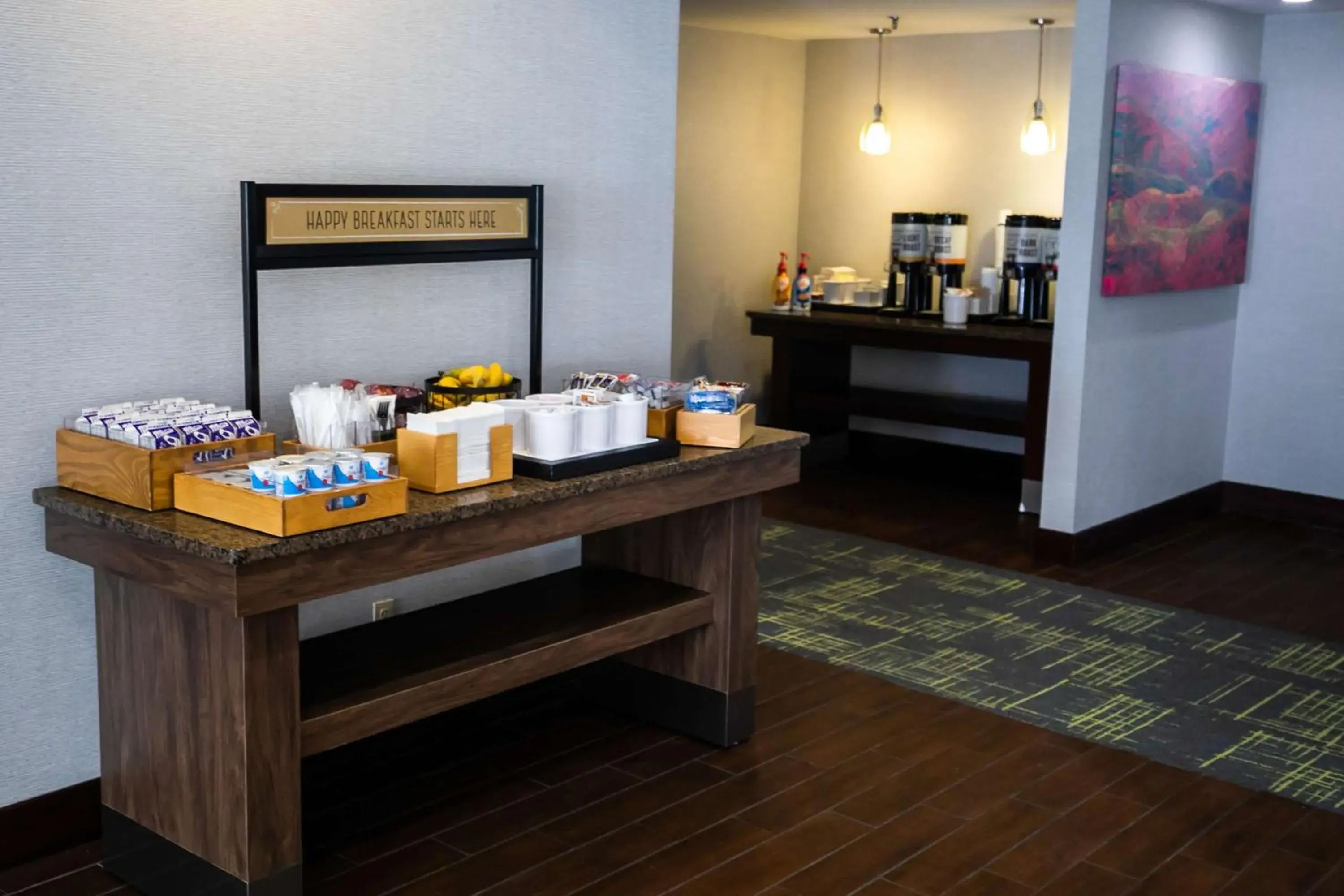 Breakfast in Hampton Inn Pickwick Dam-At Shiloh Falls Breakfast in Hampton Inn Pickwick Dam-At Shiloh Falls