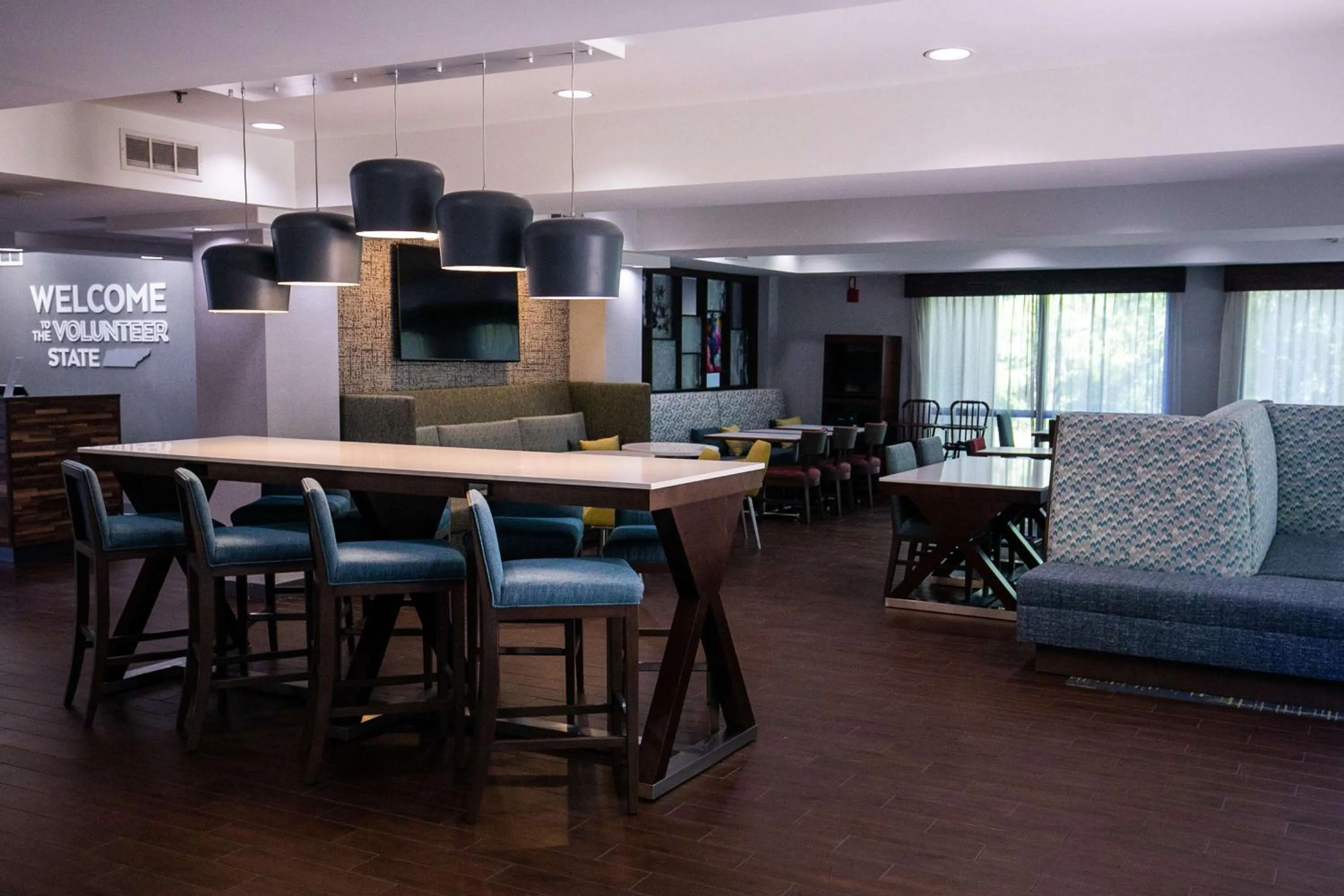 Lobby or reception in Hampton Inn Pickwick Dam-At Shiloh Falls