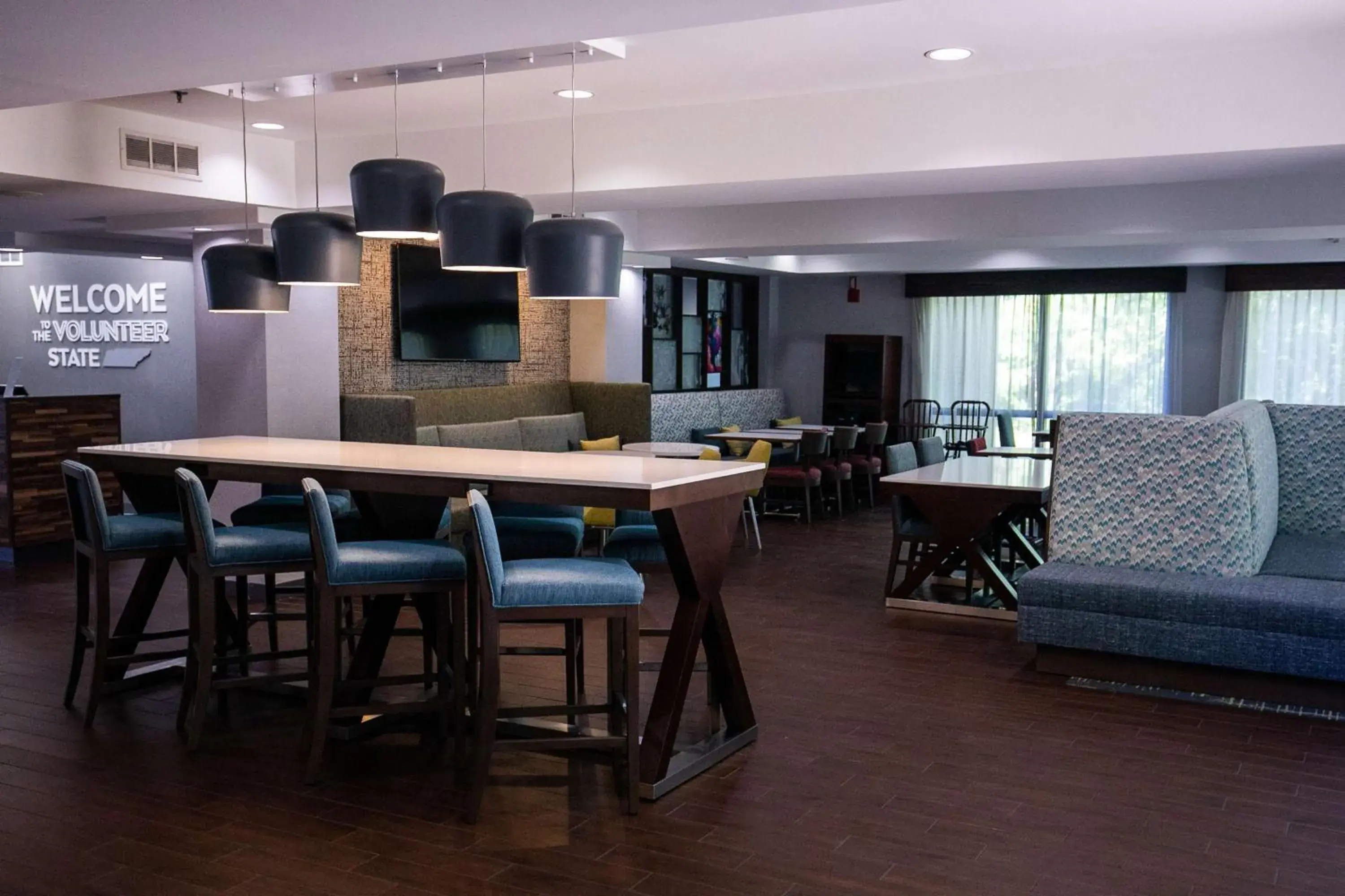 Lobby or reception in Hampton Inn Pickwick Dam-At Shiloh Falls Lobby or reception in Hampton Inn Pickwick Dam-At Shiloh Falls