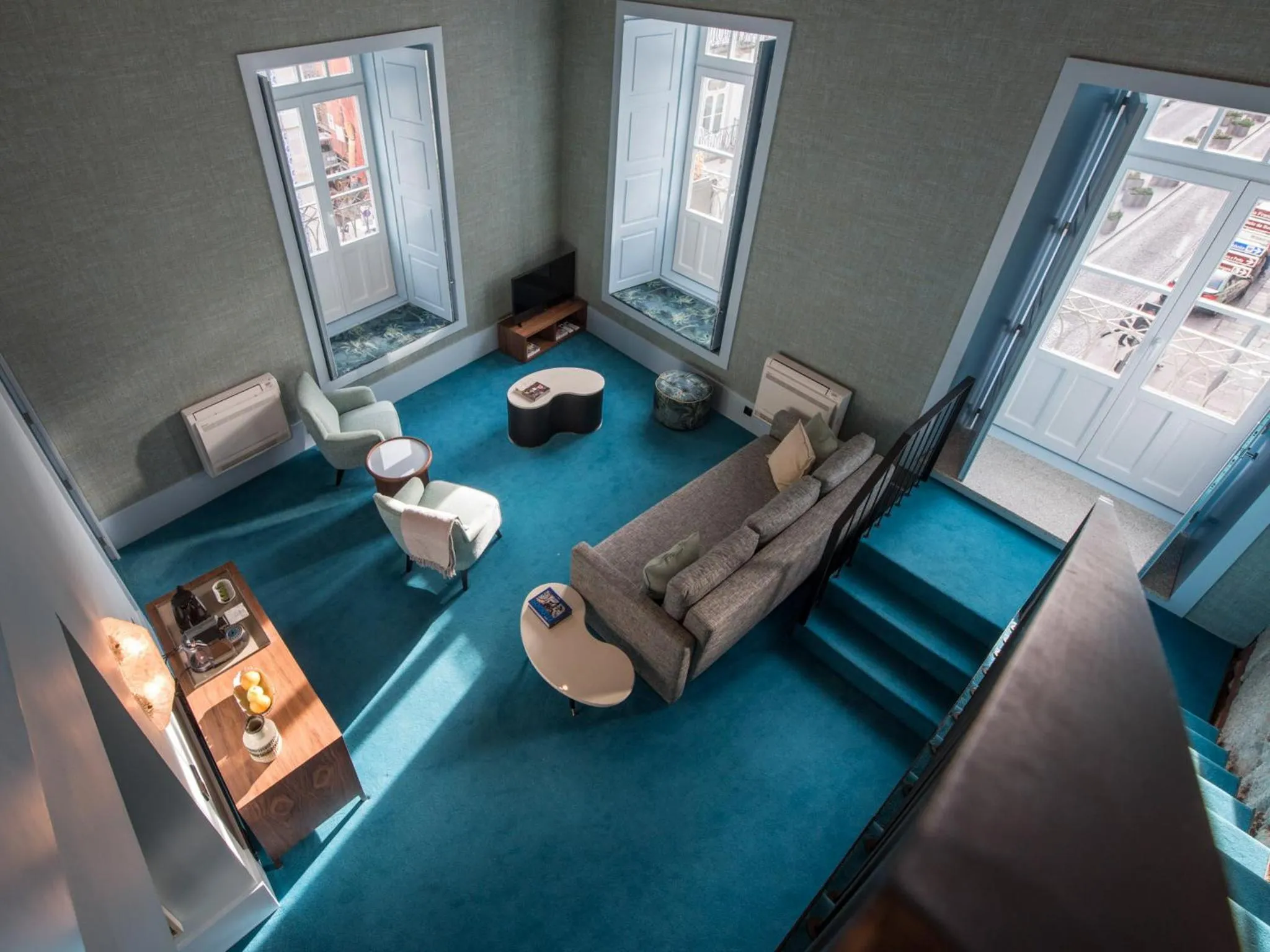 Seating area, Bed in Apartamentos The Arc Carrís