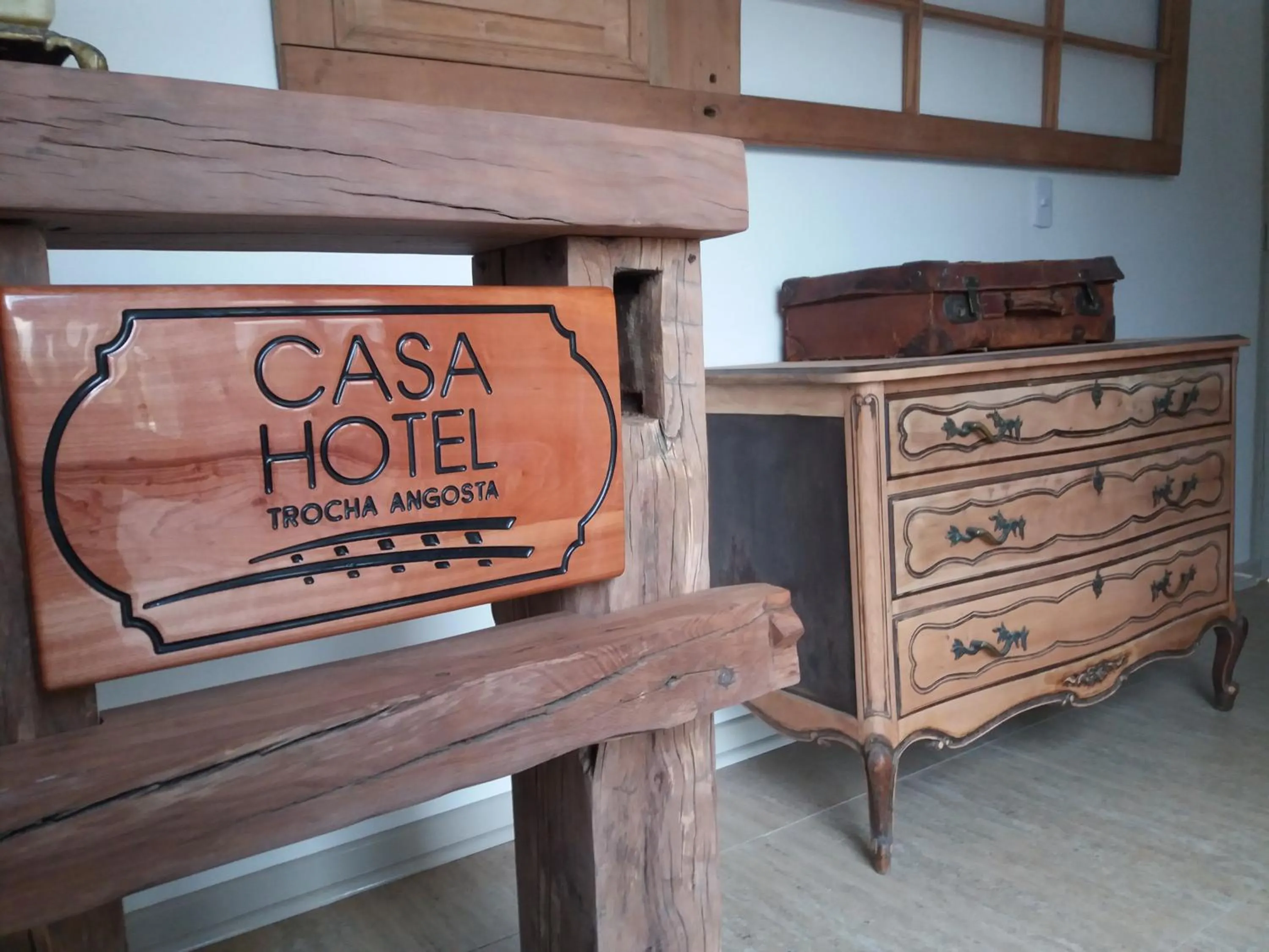 Lobby or reception in Casa Hotel Trocha Angosta