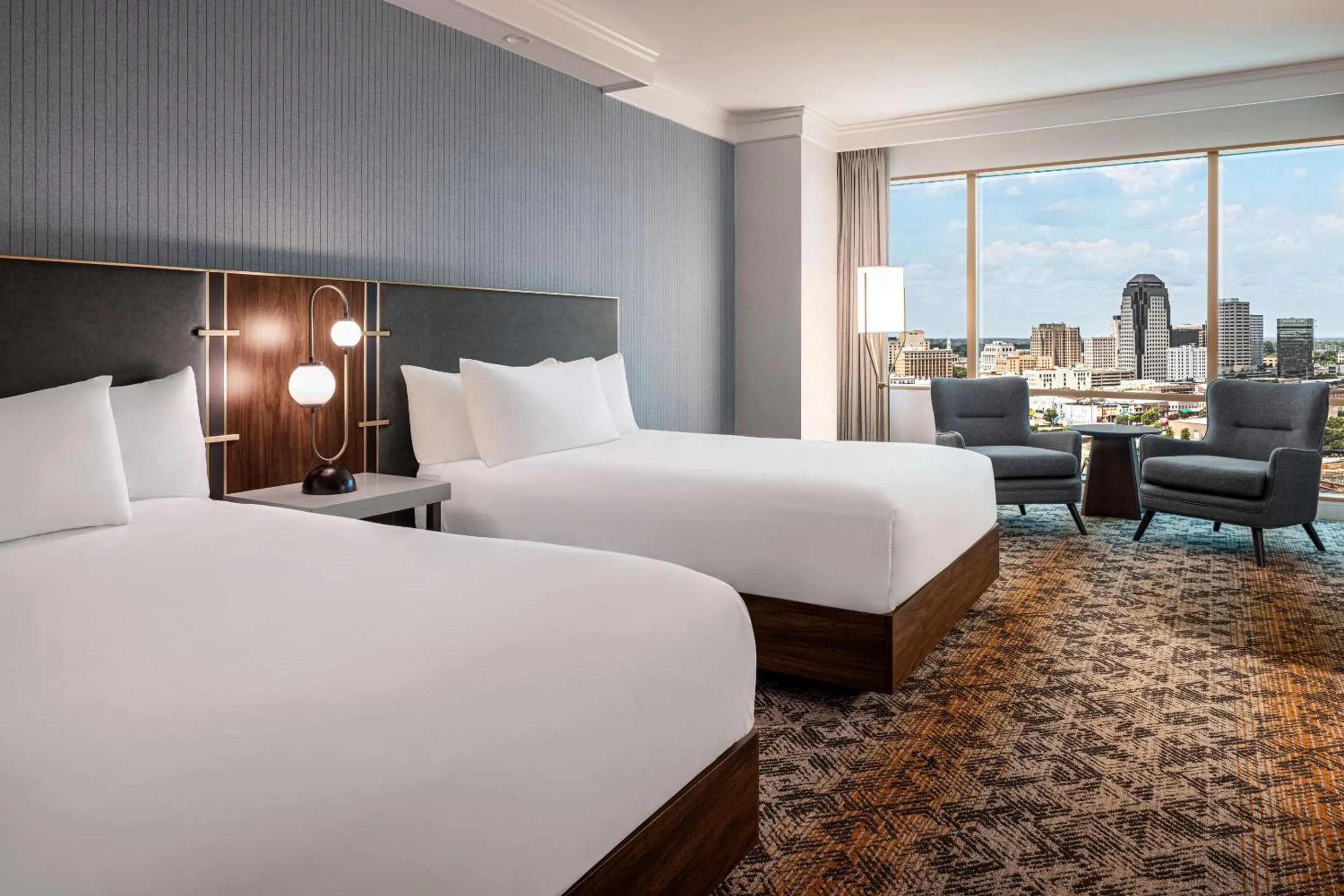 Bed in Horseshoe Bossier City, A Caesars Destination