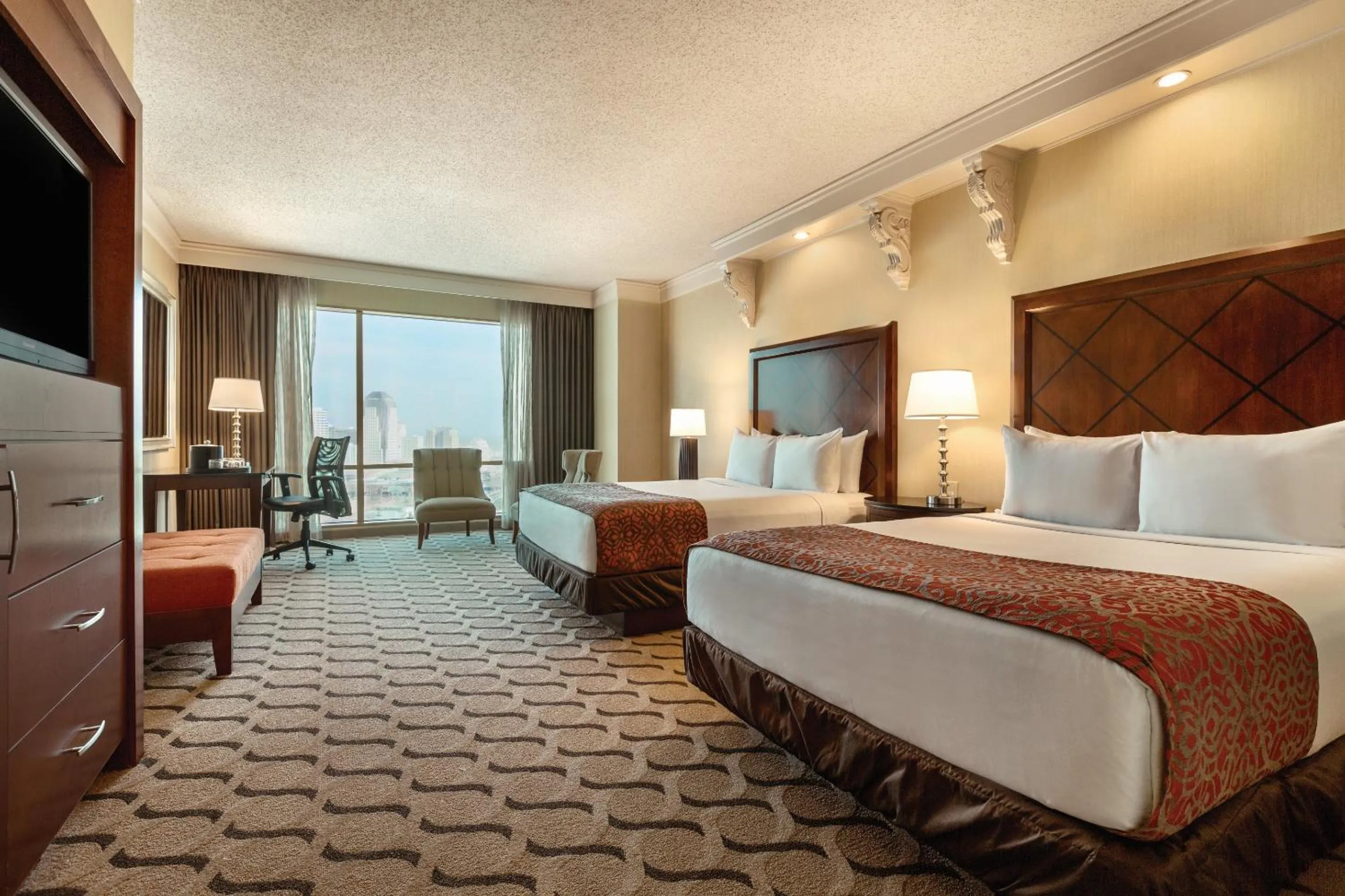 Luxury 2 Queen Smoking in Horseshoe Bossier City, A Caesars Destination